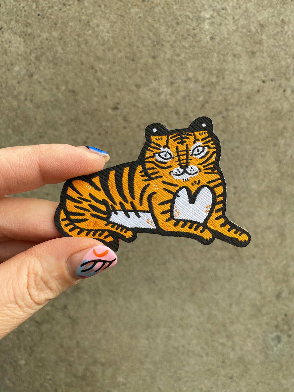 Tiger Woven Patch
