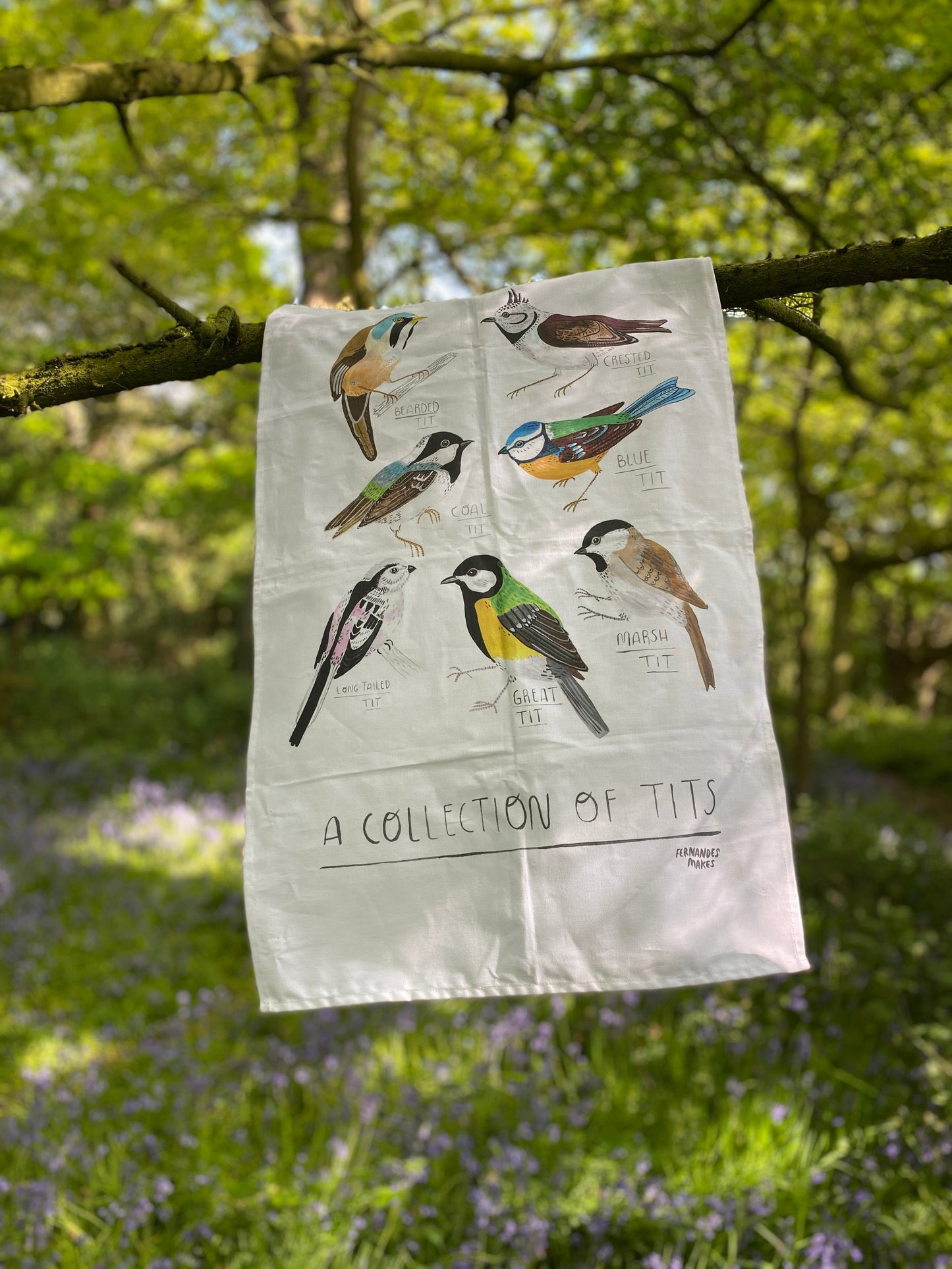 Collection of Tits Tea Towel