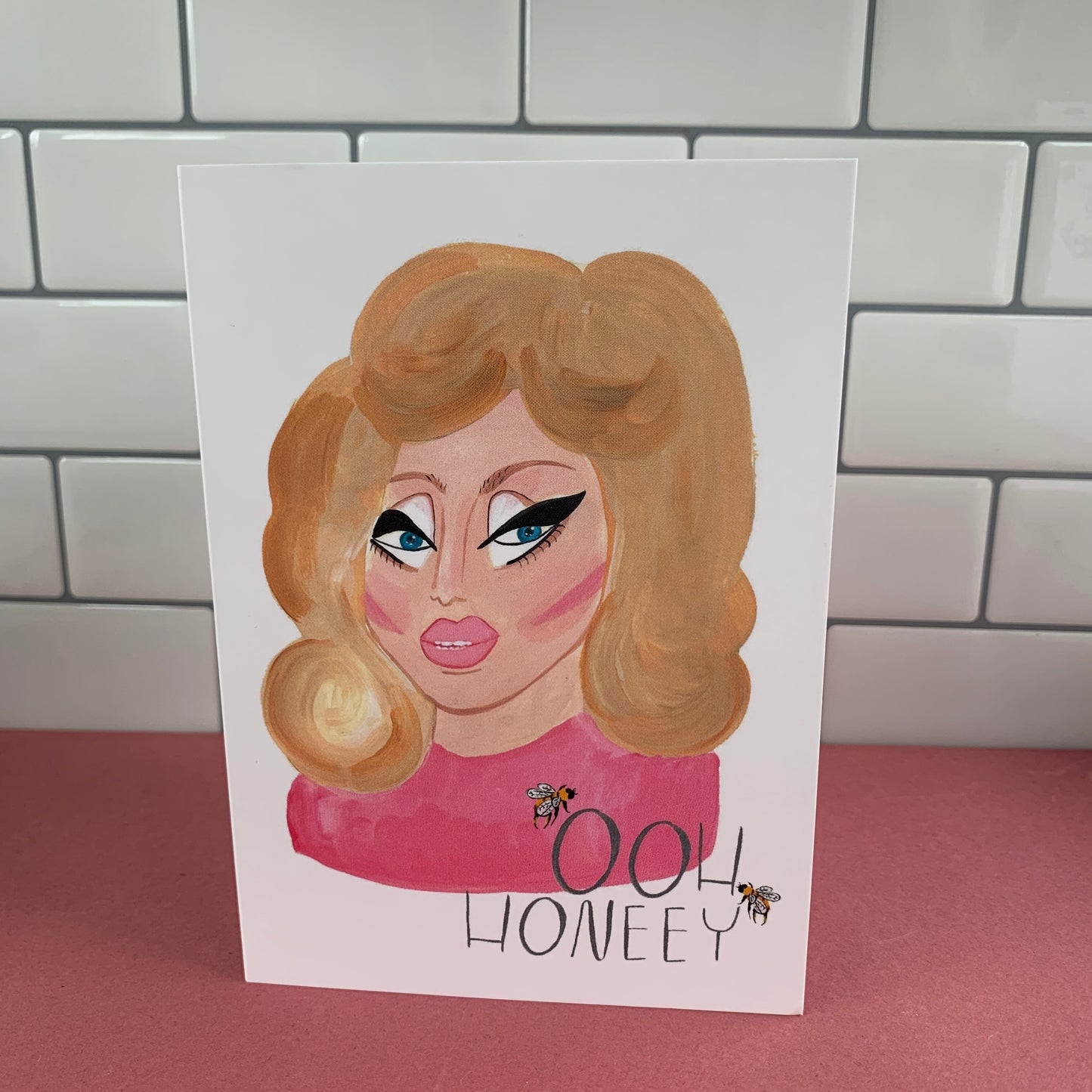 Ooh Honeey Trixie Mattel Greeting Card