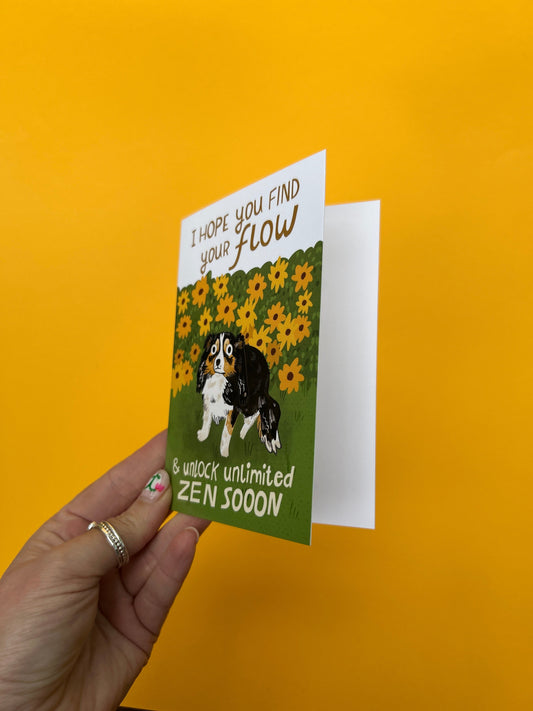 Find Your Flow Greeting Card