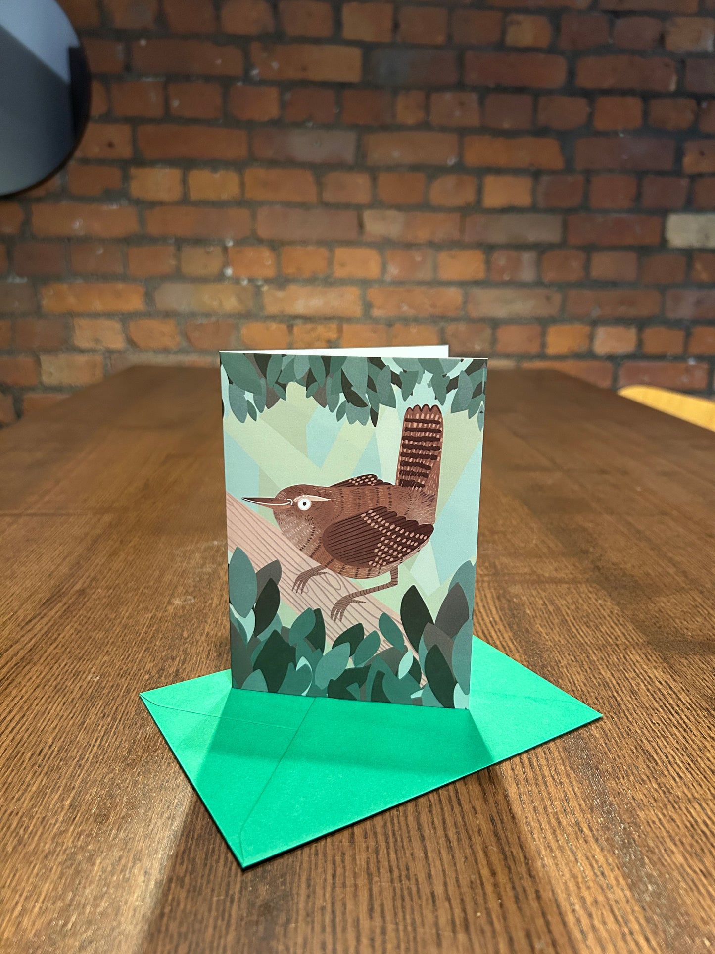 Wren greeting card