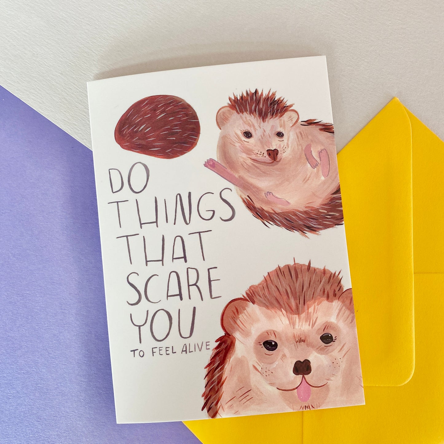 Do Things That Scare You Greeting Card