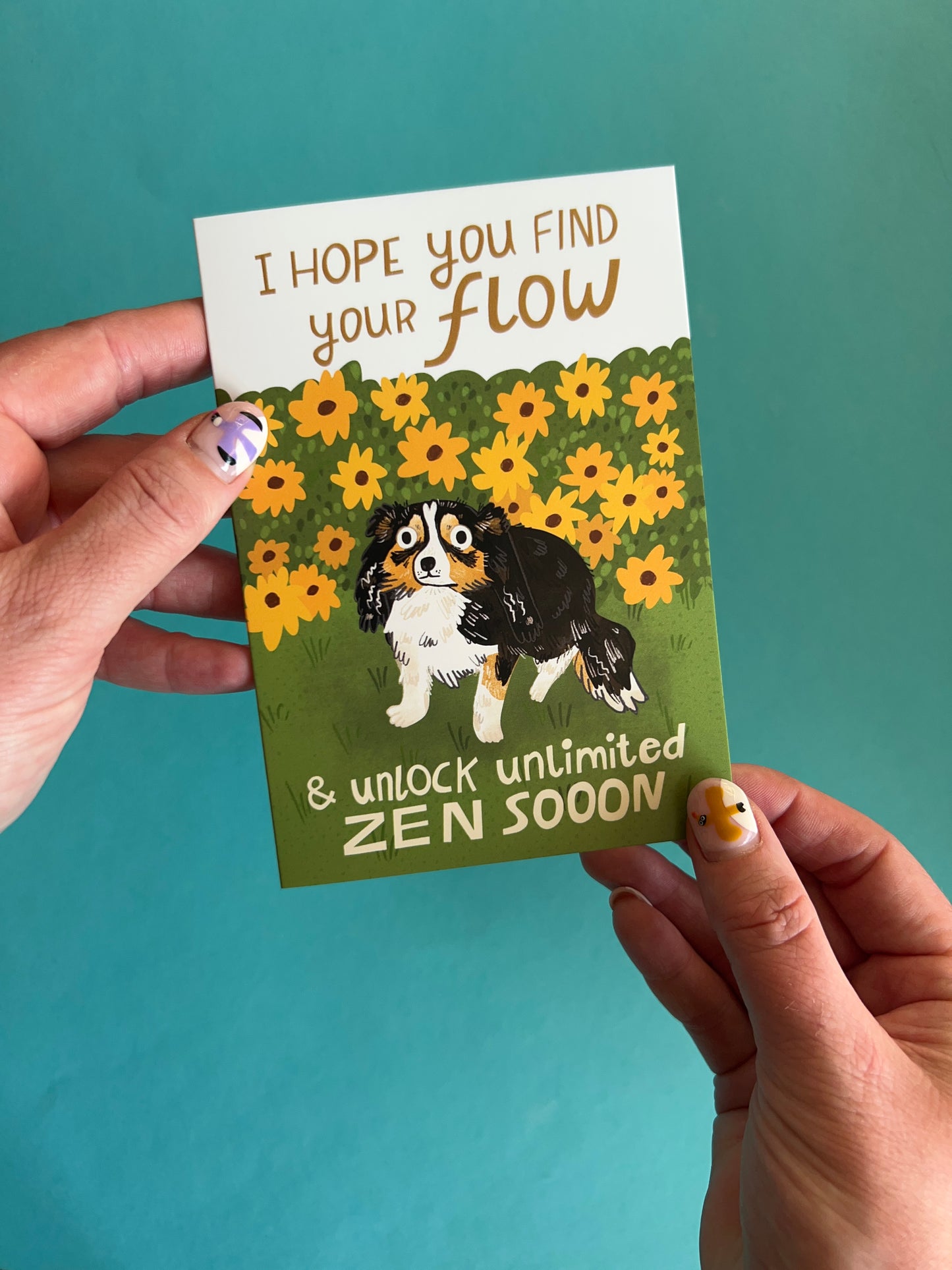 Find Your Flow Greeting Card