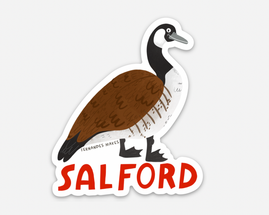 Salford Goose Vinyl Sticker