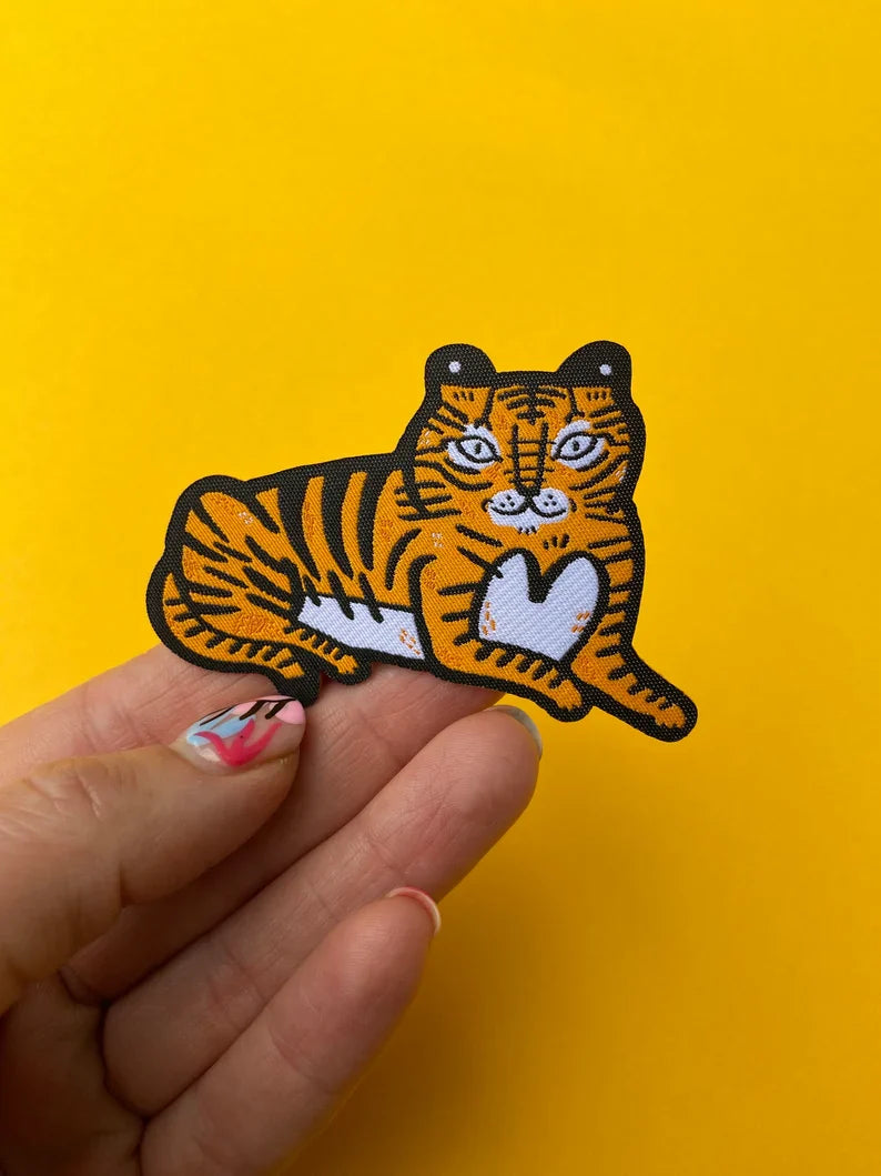 Tiger Woven Patch