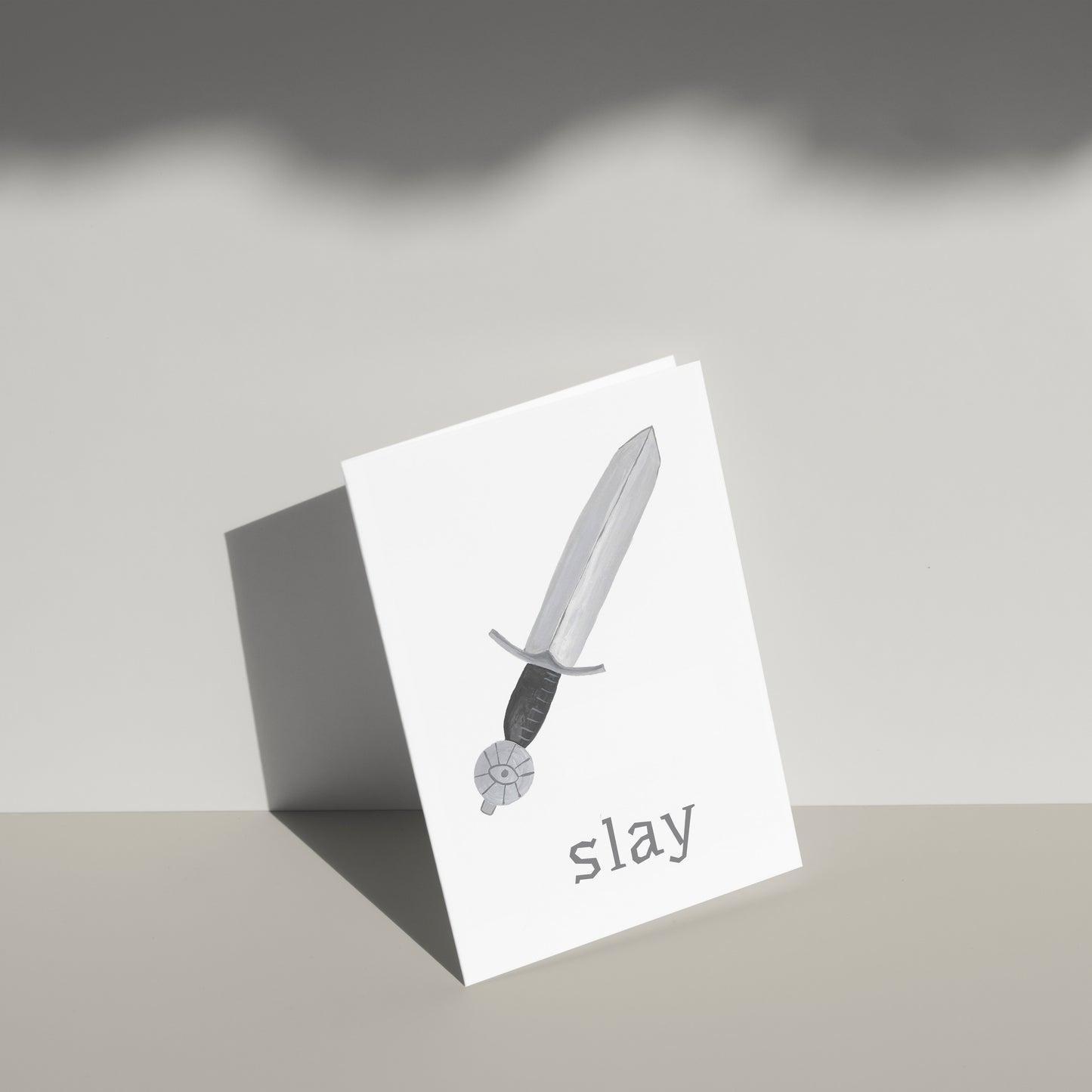 Slay Greeting Card