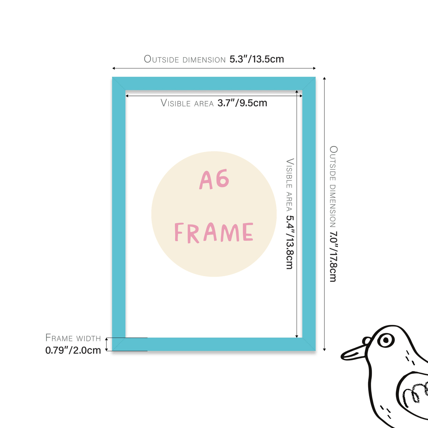 A6 Picture Frame