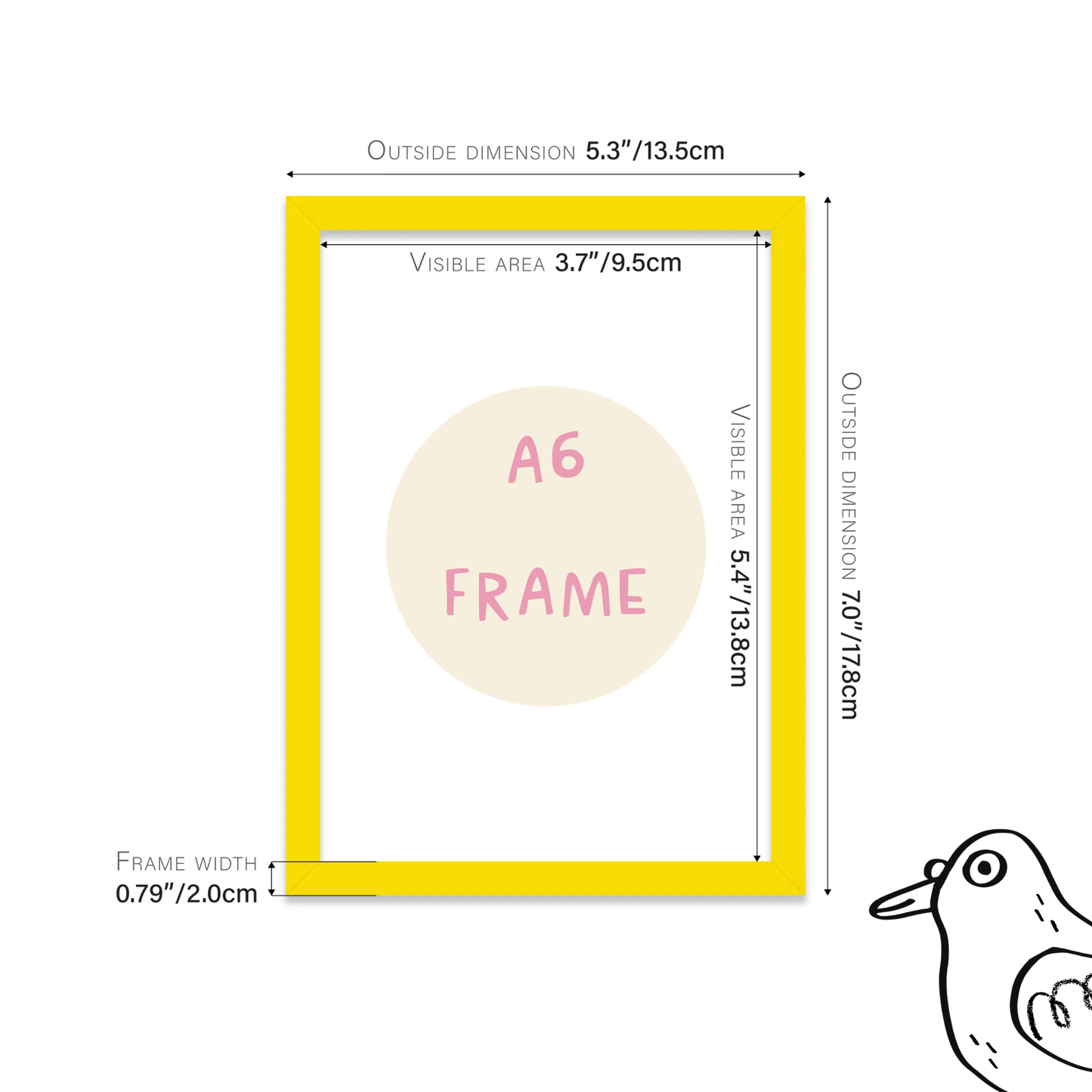 A6 Picture Frame