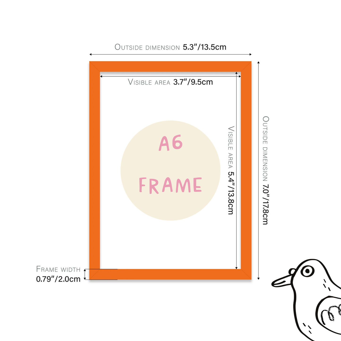A6 Picture Frame