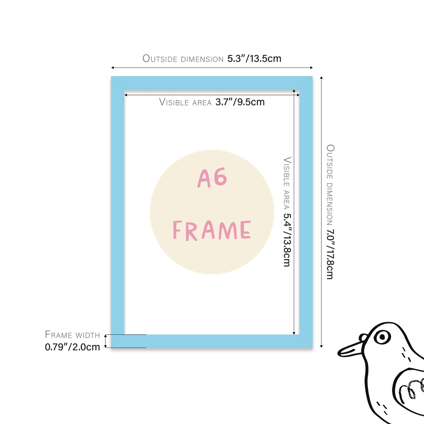 A6 Picture Frame