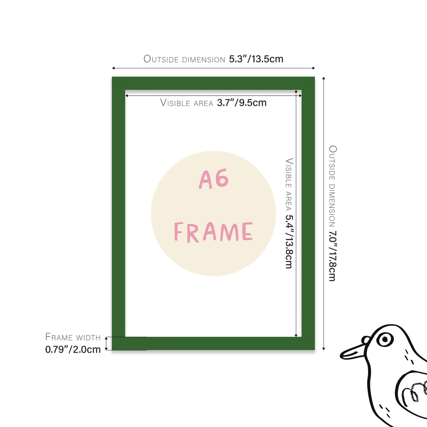 A6 Picture Frame