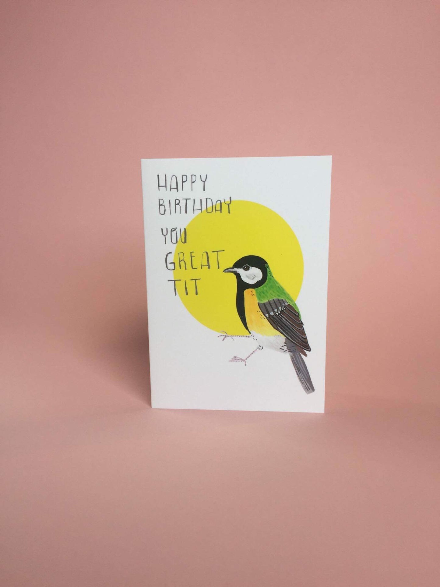 You Great Tit Birthday Greeting Card
