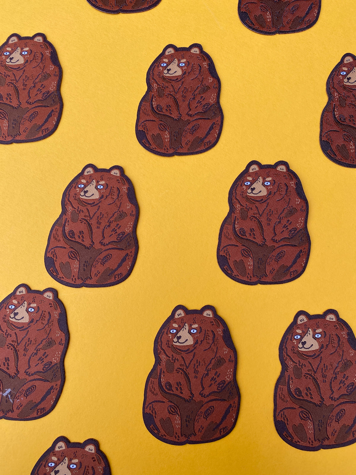Bear Woven Patch