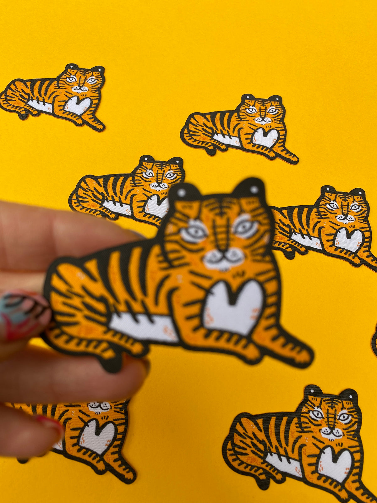 Tiger Woven Patch