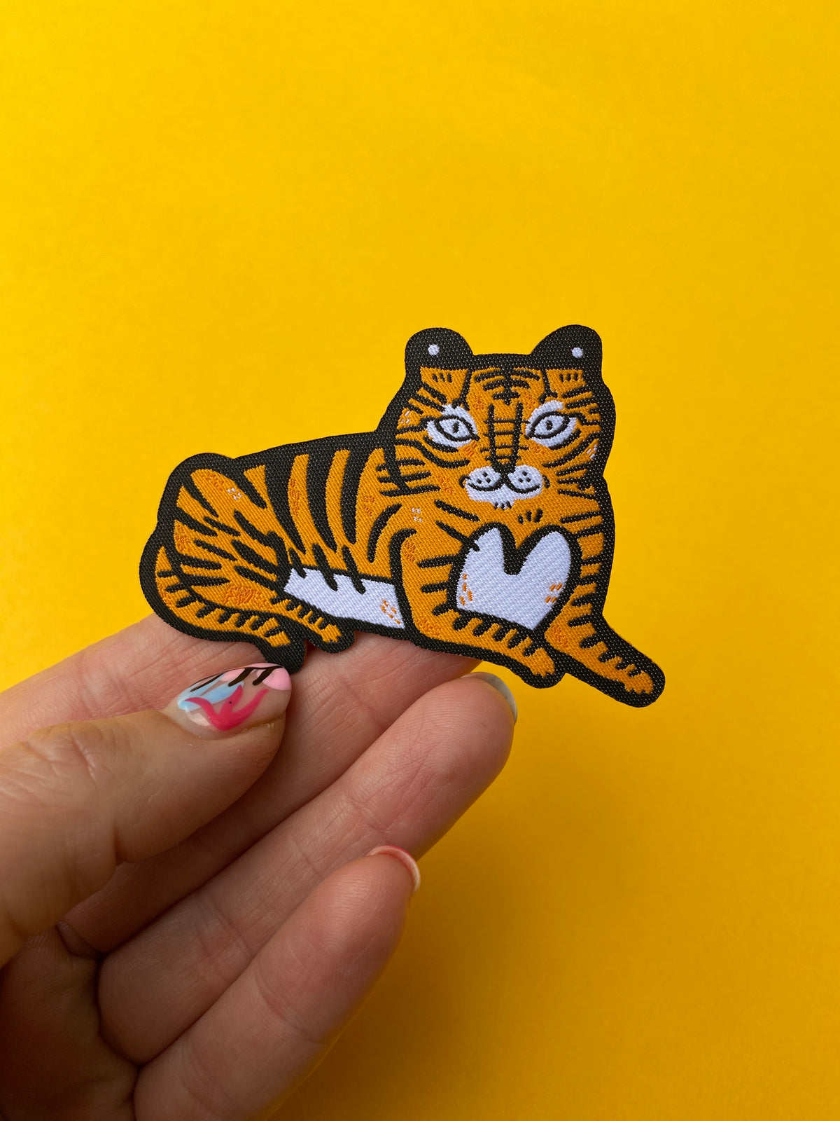 Tiger Woven Patch