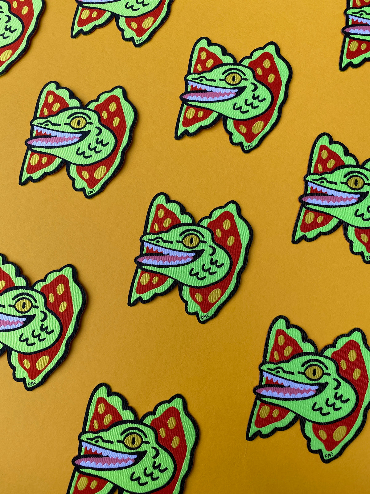 Dilophosaurus Woven Patch