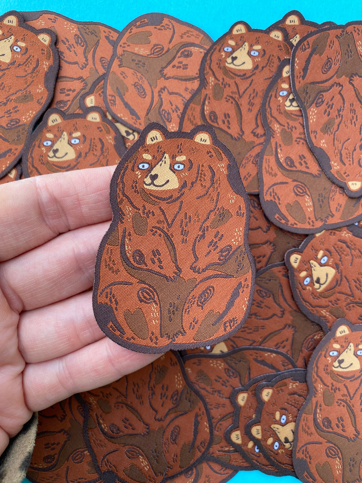 Bear Woven Patch