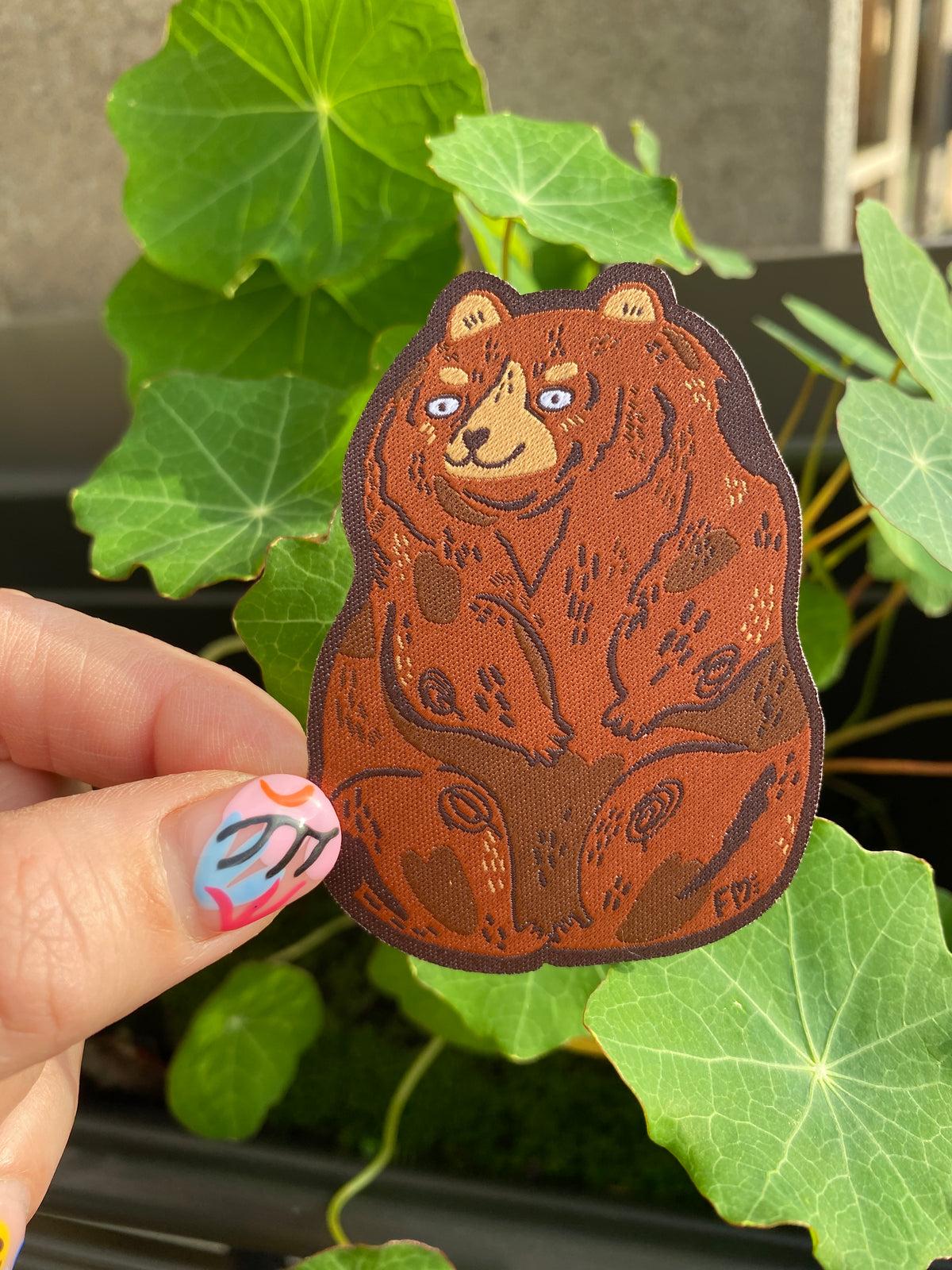 Bear Woven Patch