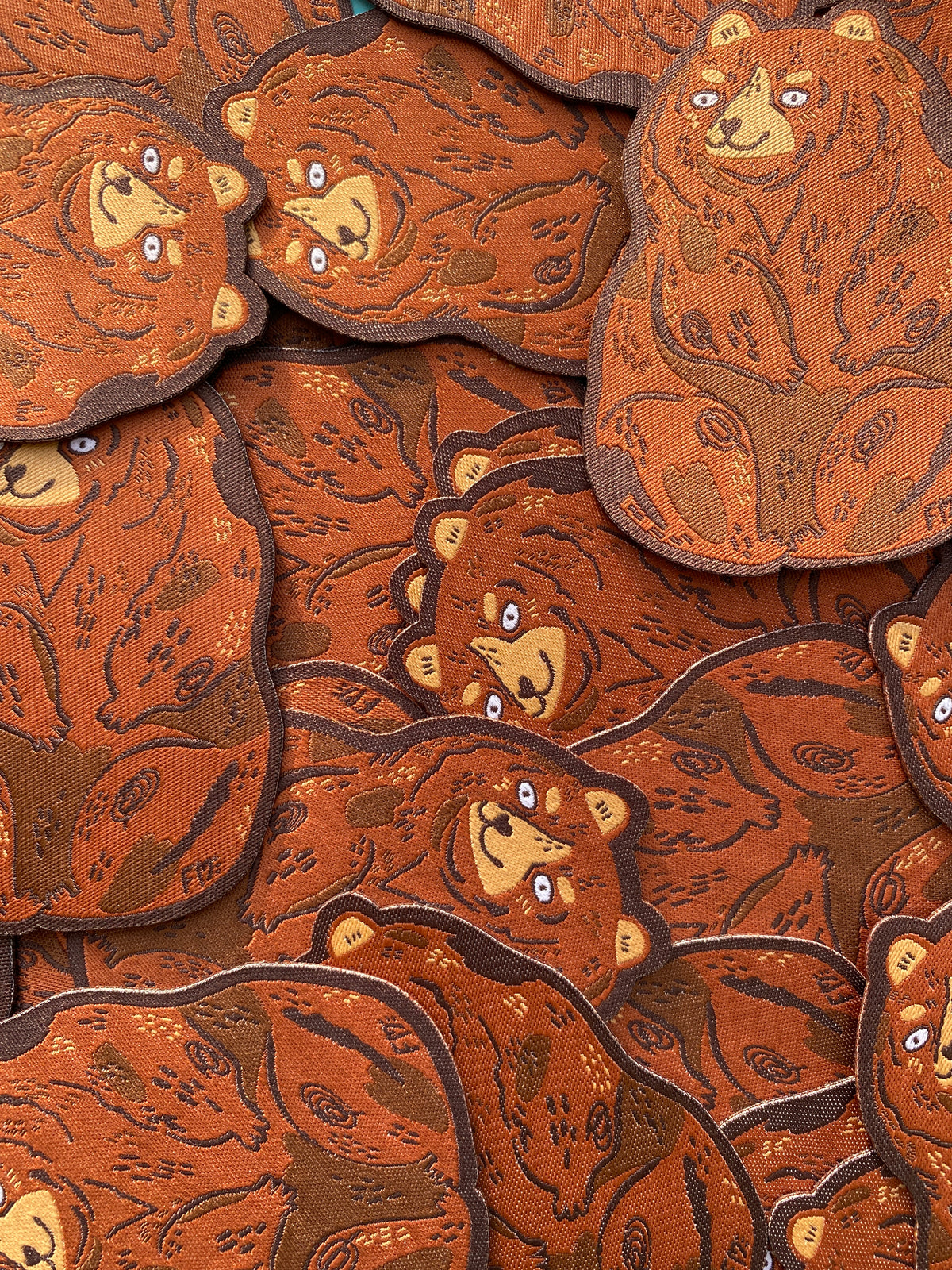 Bear Woven Patch