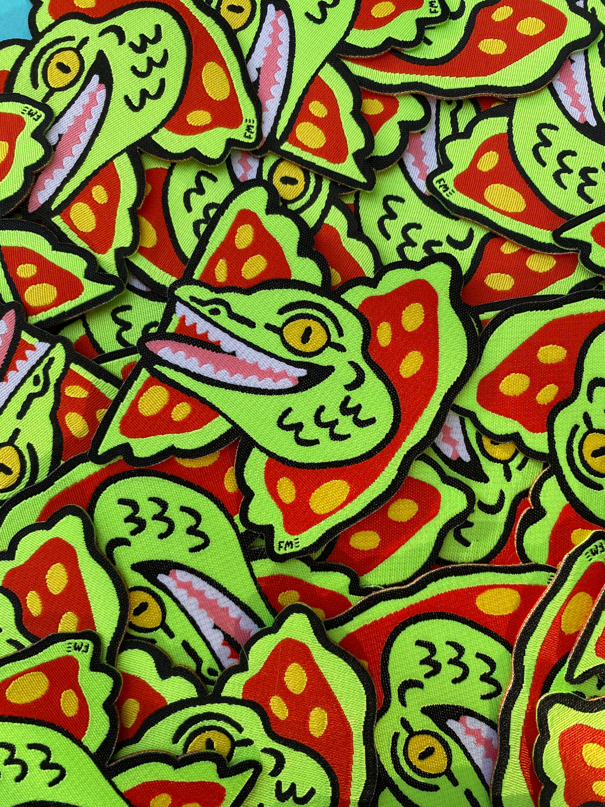 Dilophosaurus Woven Patch