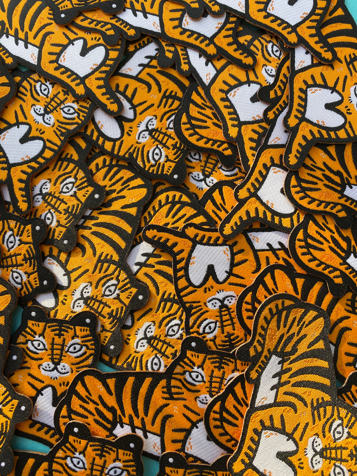 Tiger Woven Patch