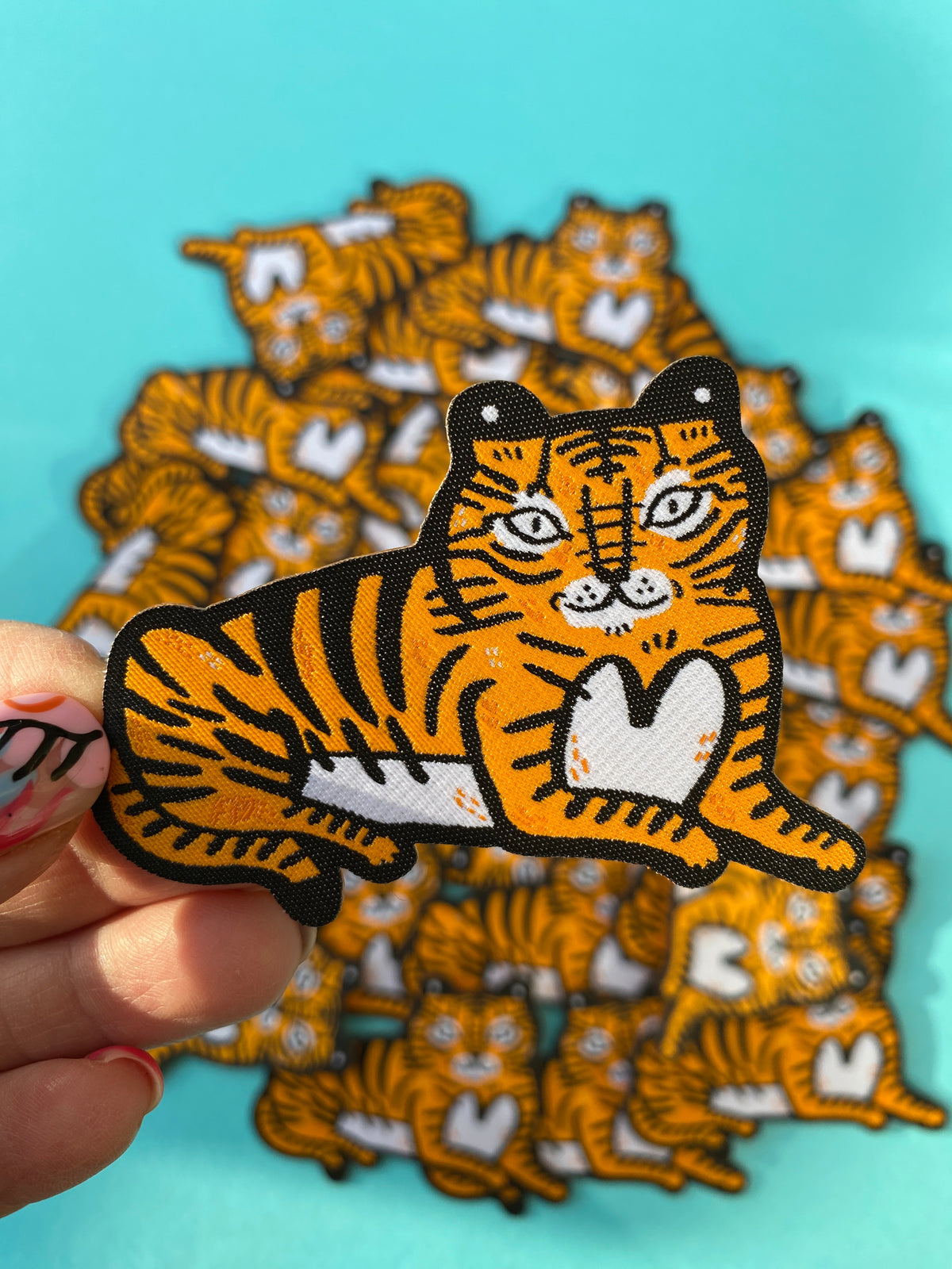 Tiger Woven Patch