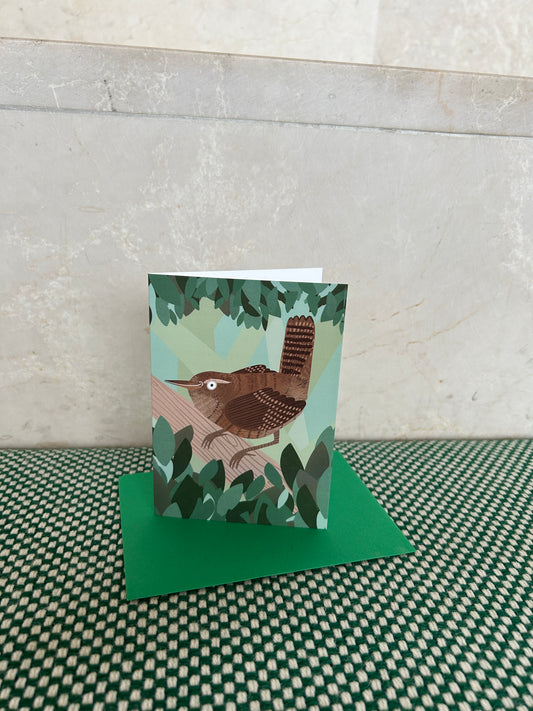Wren greeting card