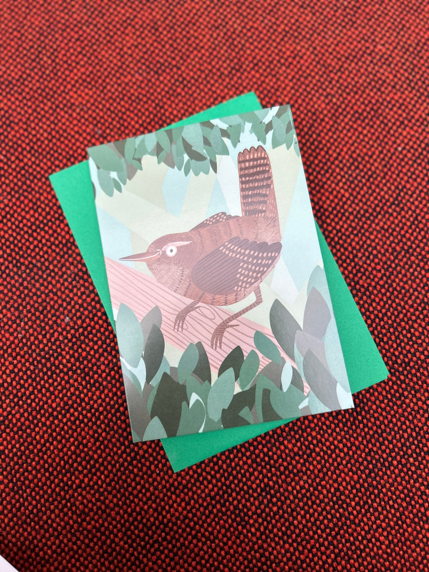 Wren greeting card