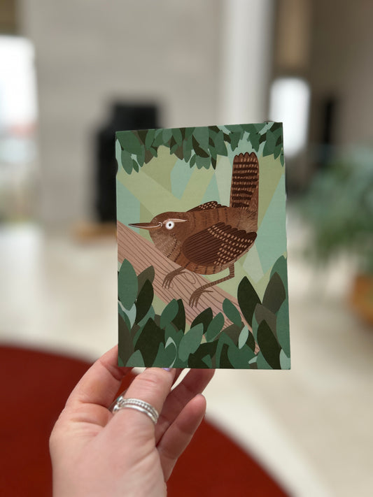 Wren greeting card