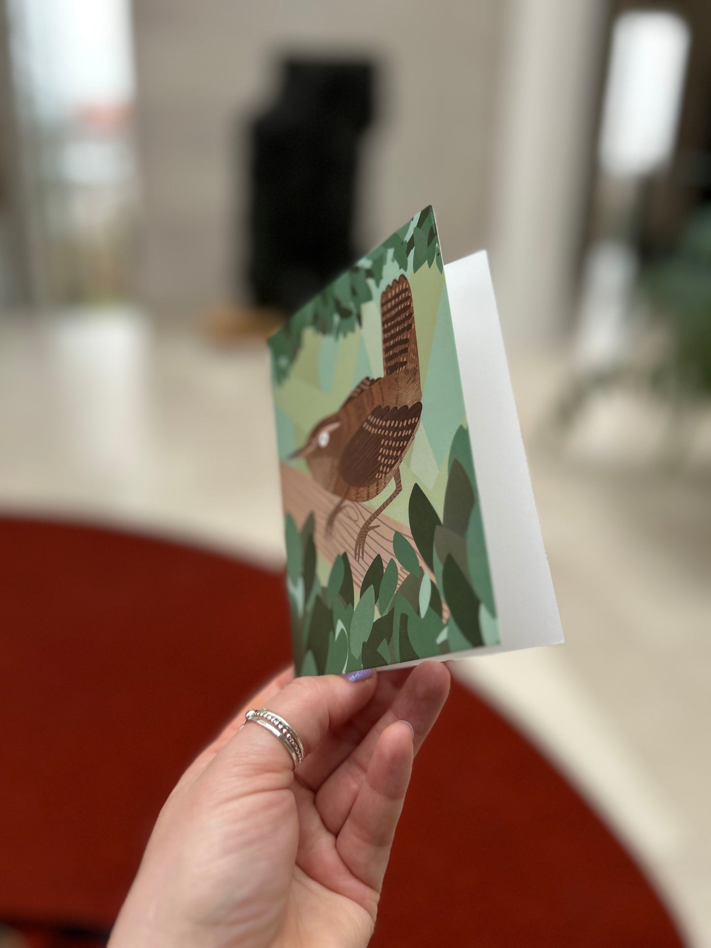 Wren greeting card