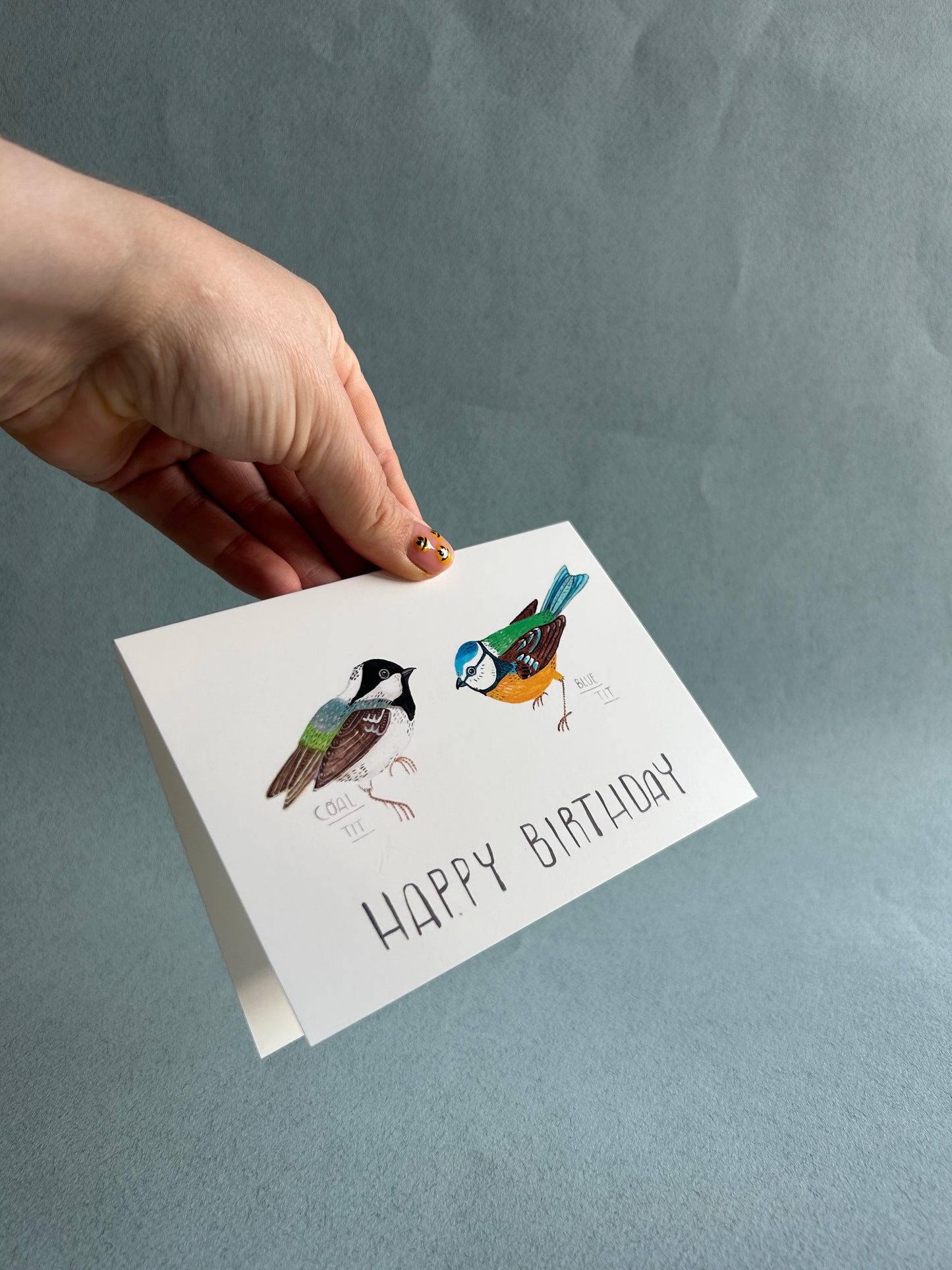 Pair of Tits Birthday Greeting Card