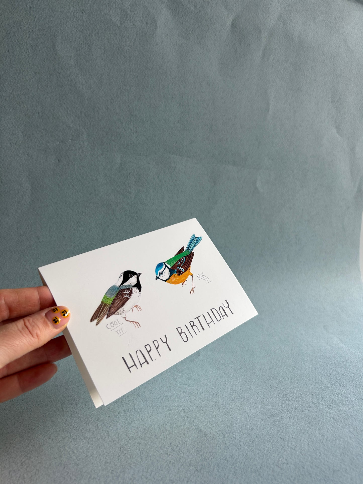Pair of Tits Birthday Greeting Card