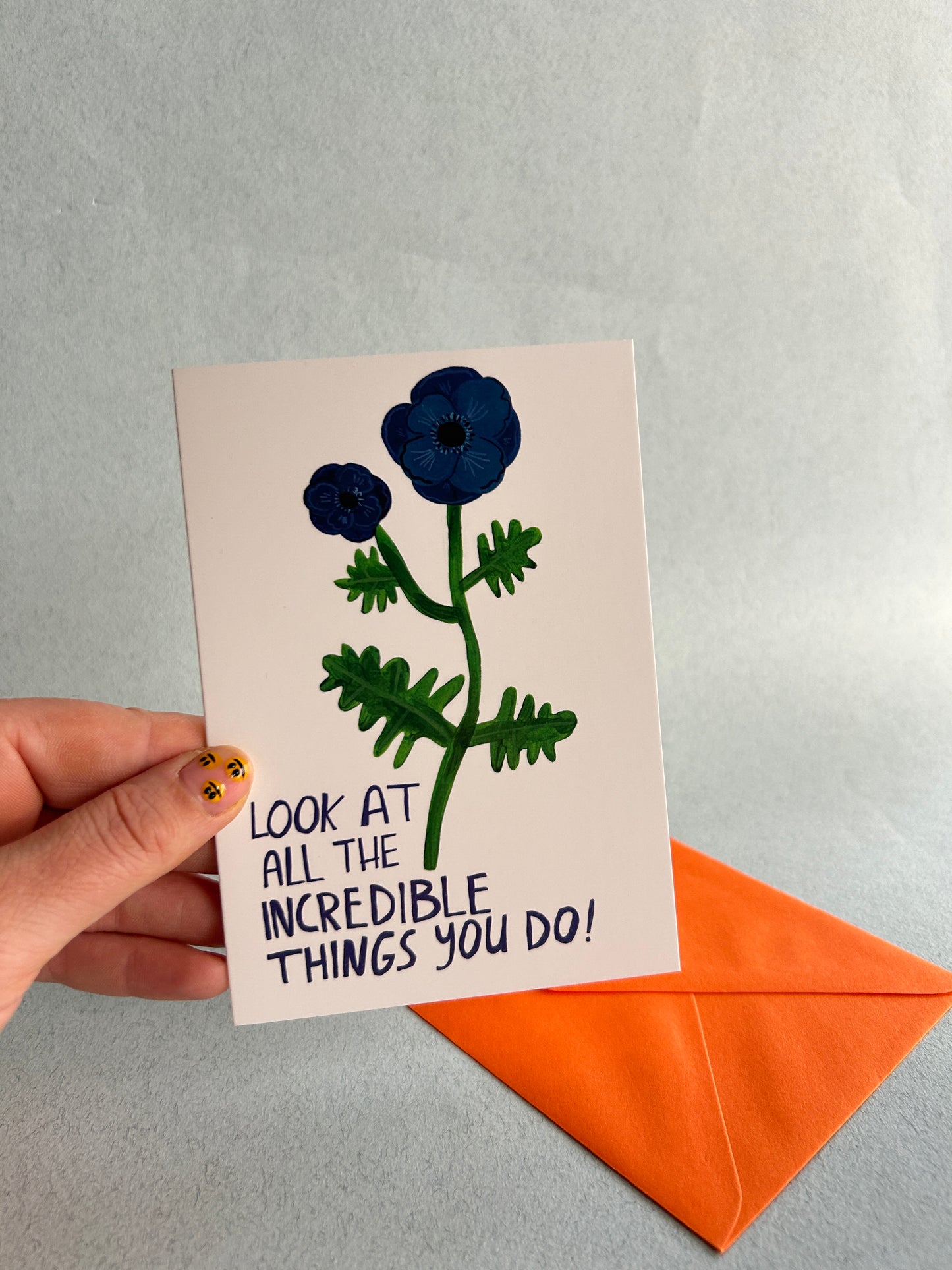 Look At All The Incredible Things You Do Poppy Greeting Card