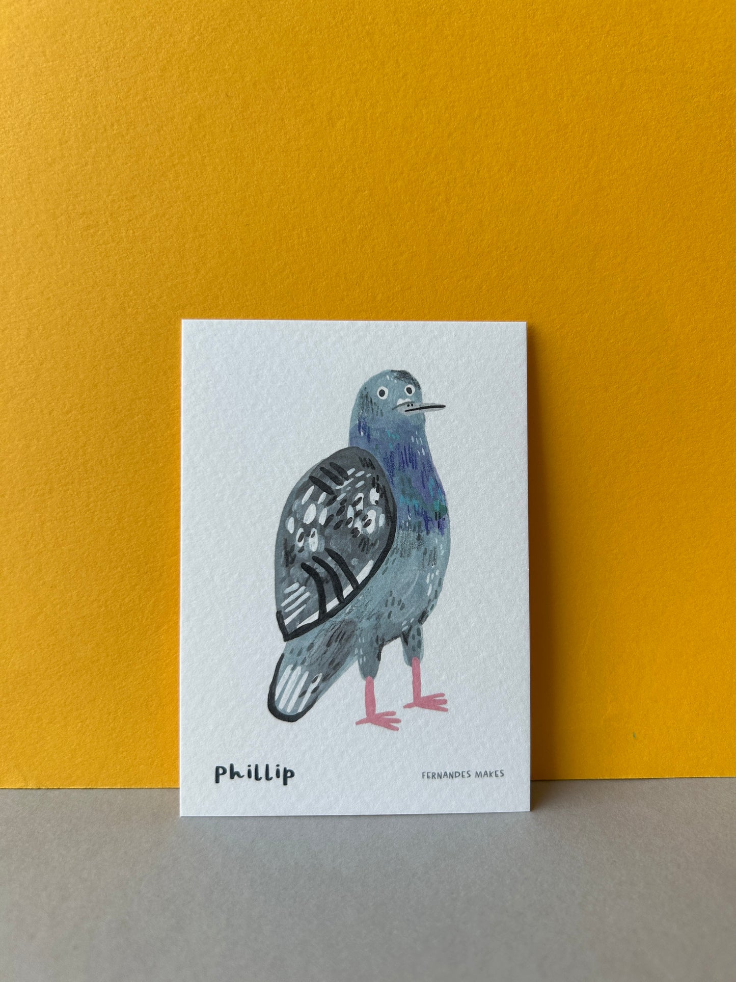 Pigeon Pals Mini Prints (A7)