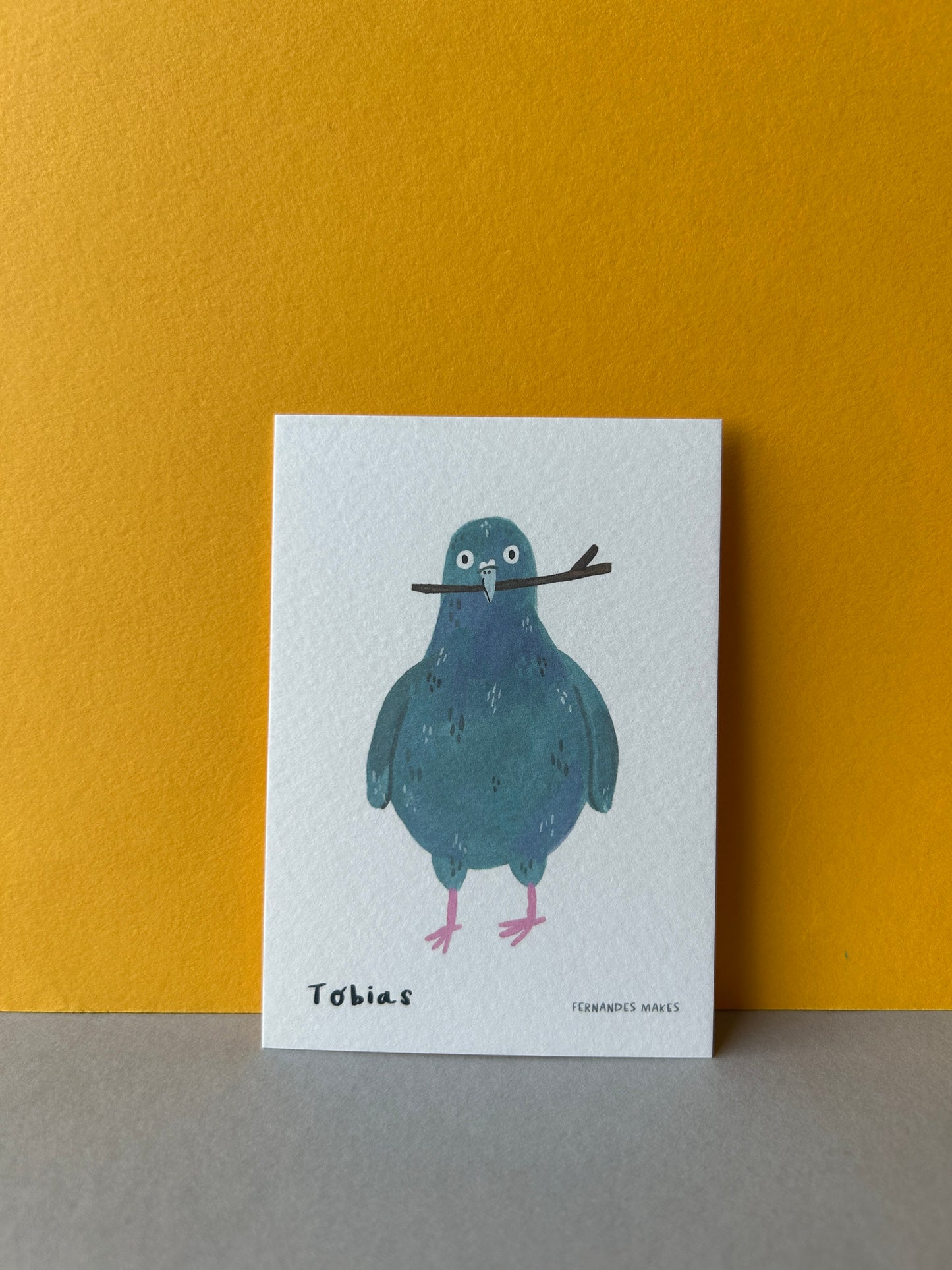 Pigeon Pals Mini Prints (A7)