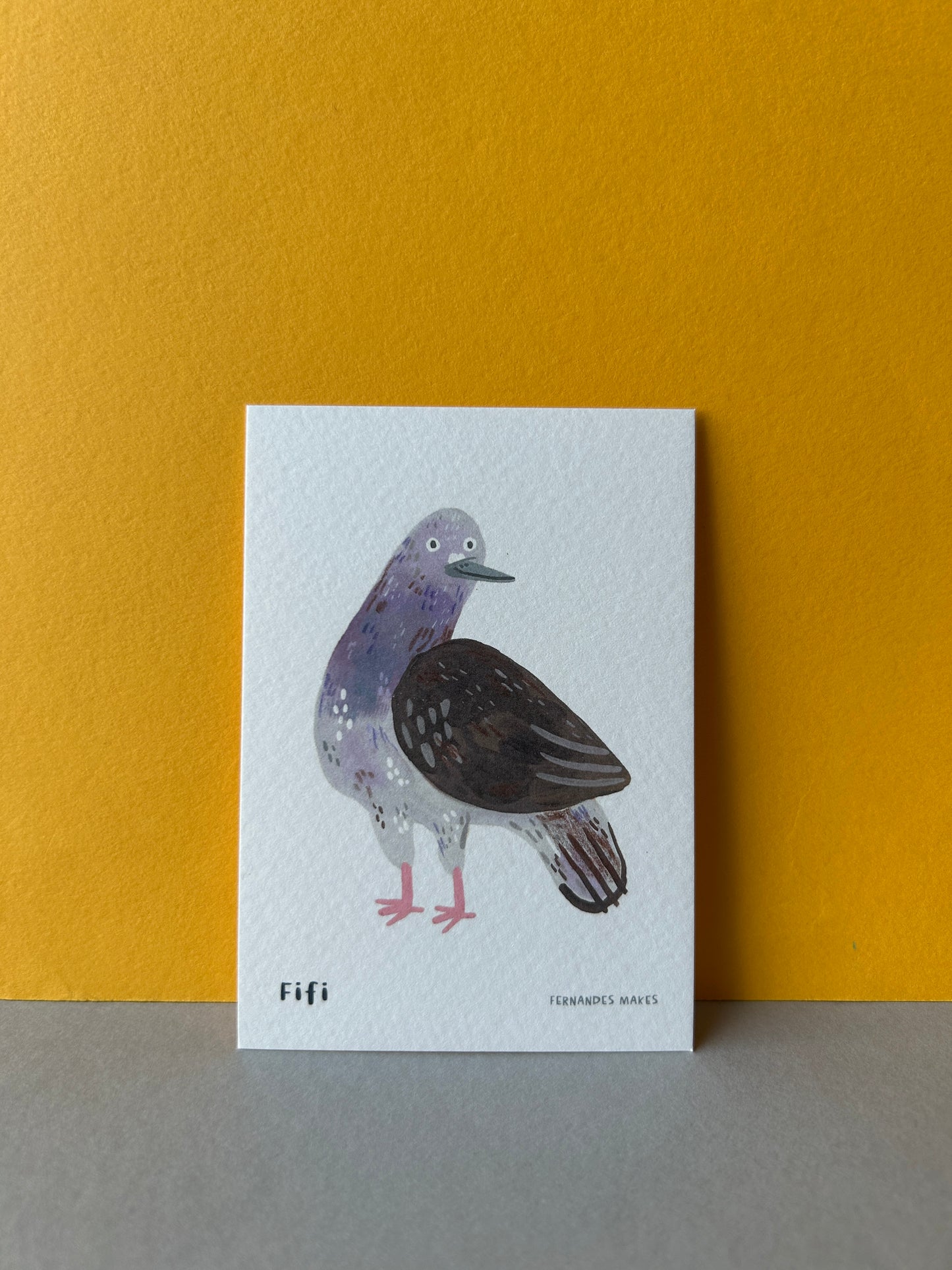 Pigeon Pals Mini Prints (A7)