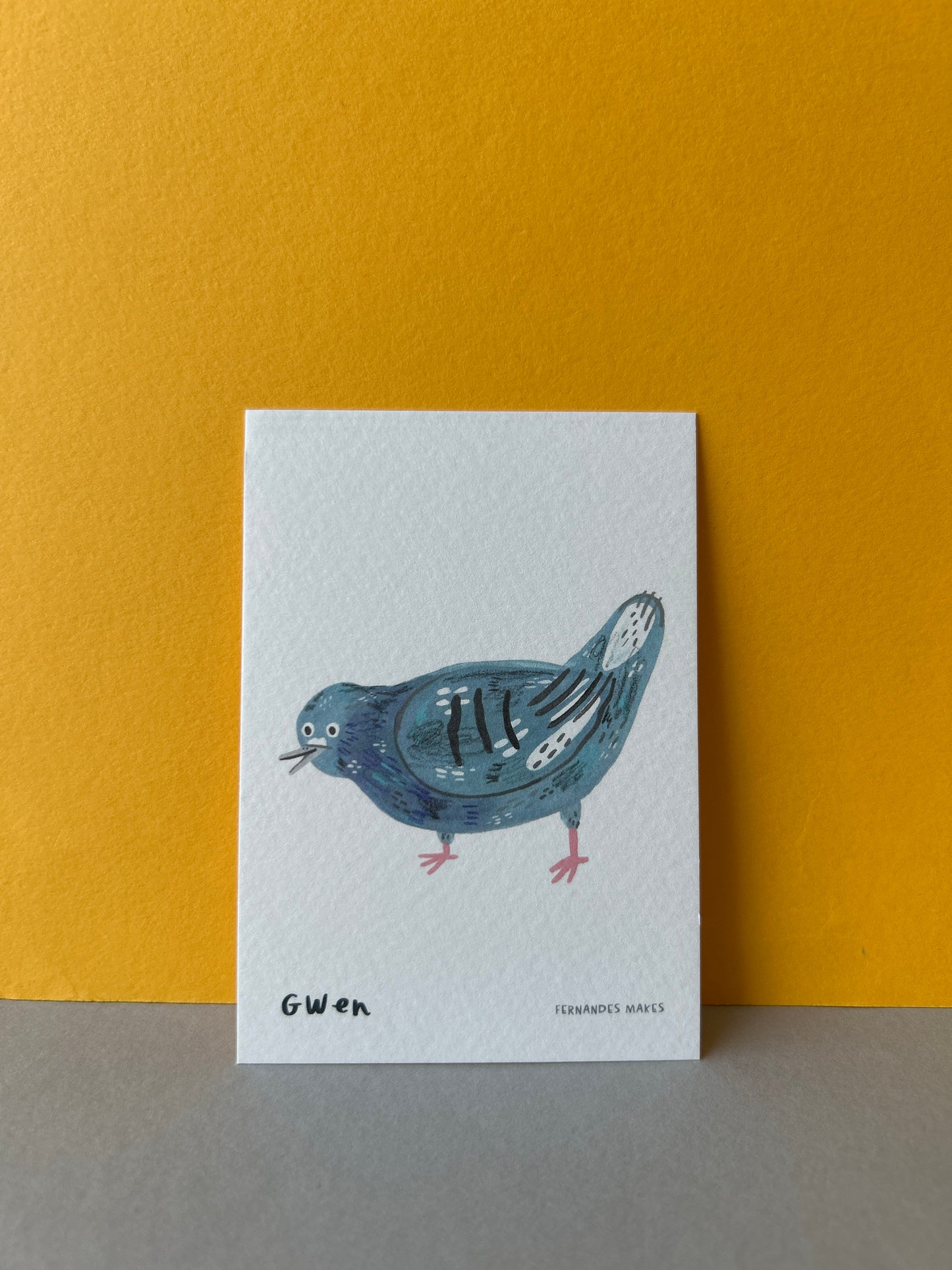 Pigeon Pals Mini Prints (A7)