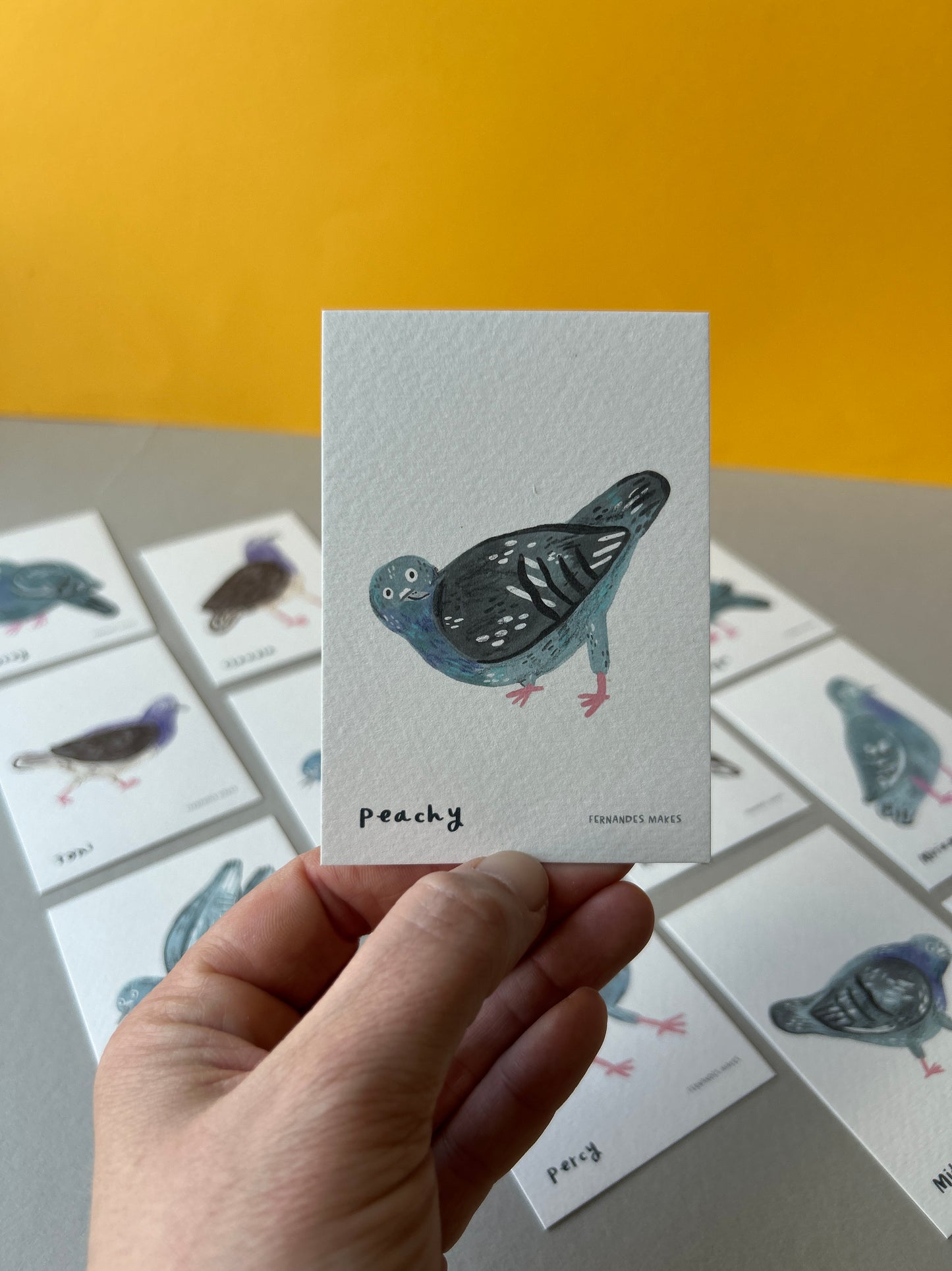 Pigeon Pals Mini Prints (A7)