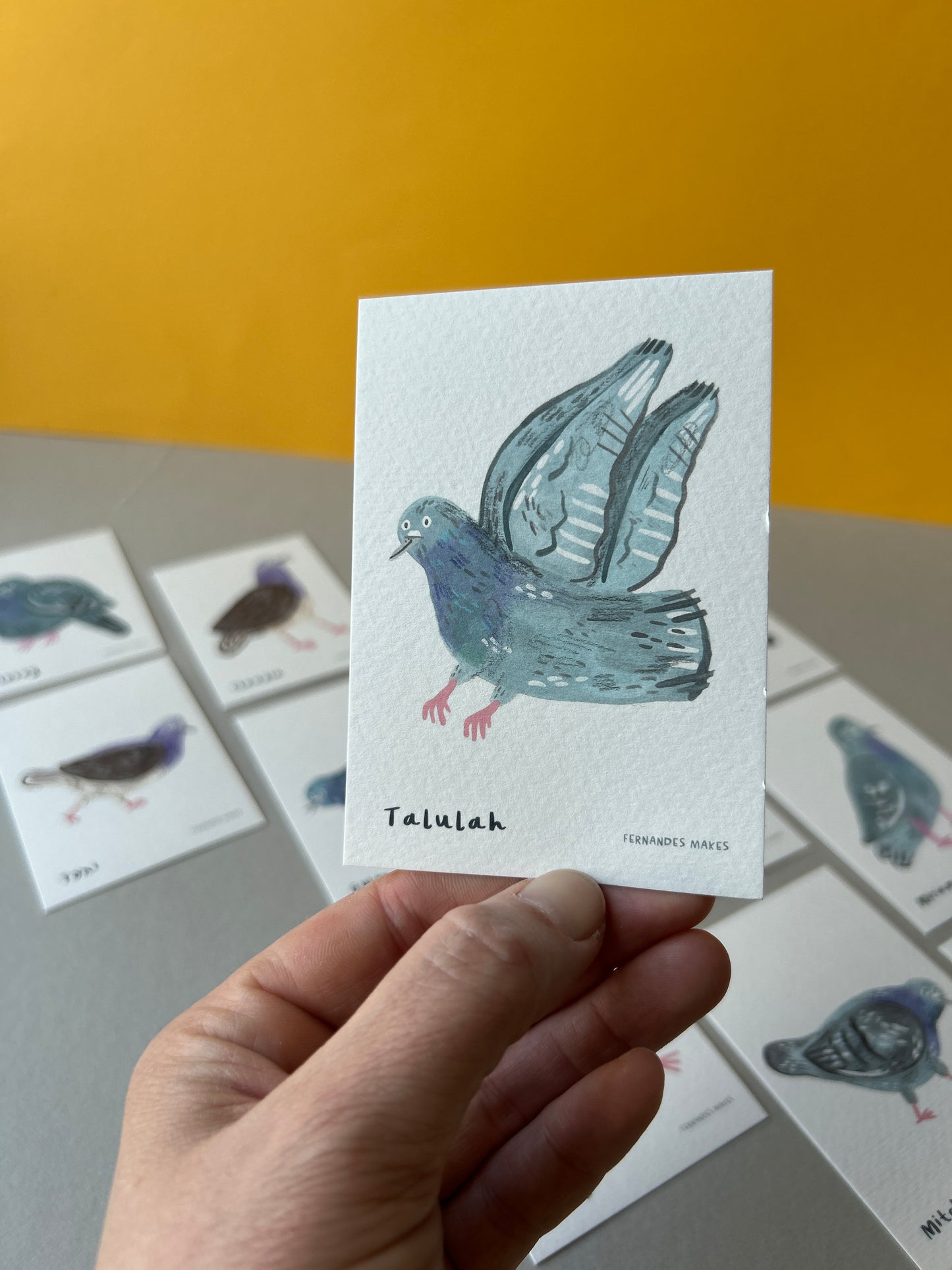 Pigeon Pals Mini Prints (A7)