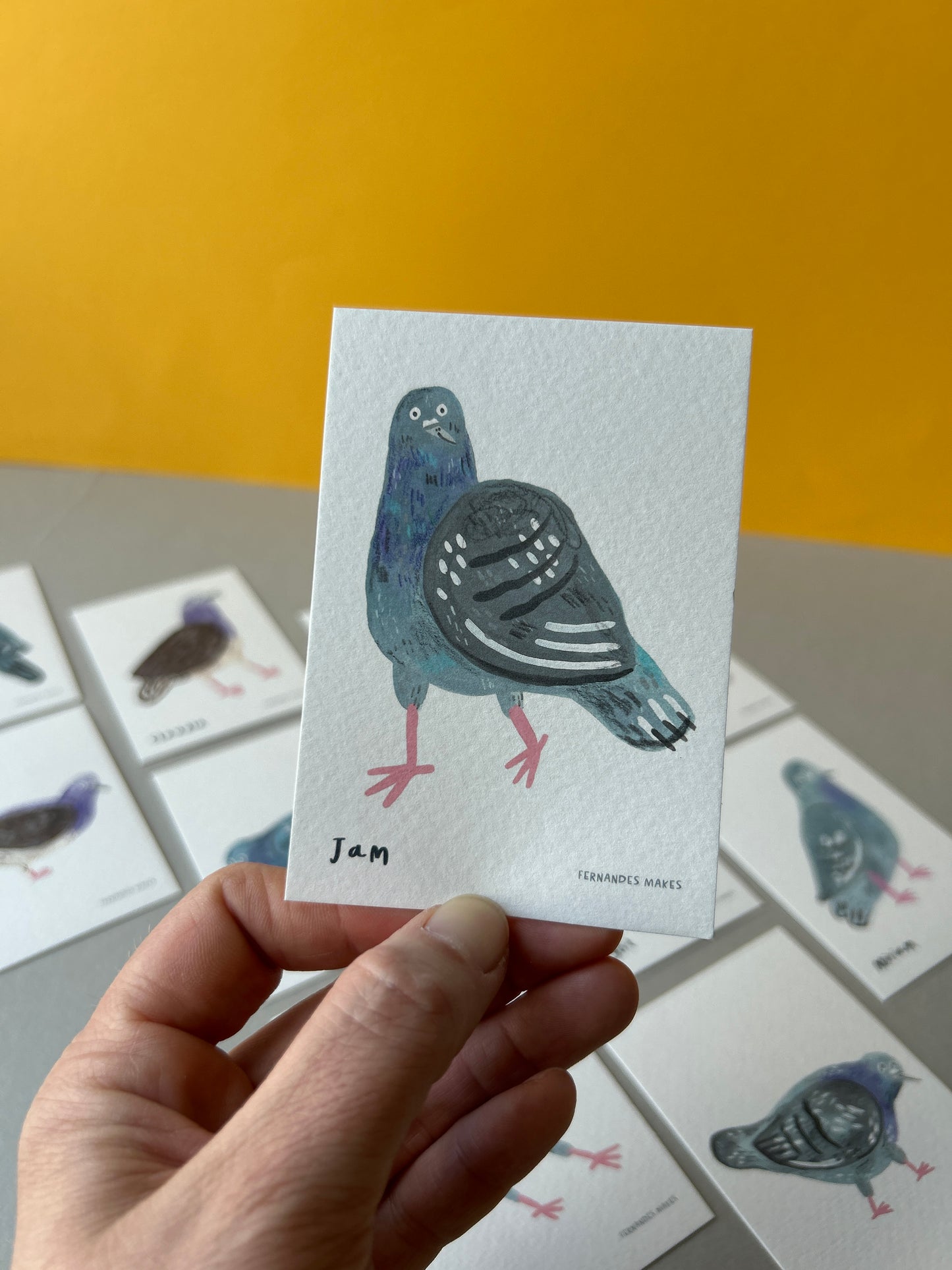 Pigeon Pals Mini Prints (A7)