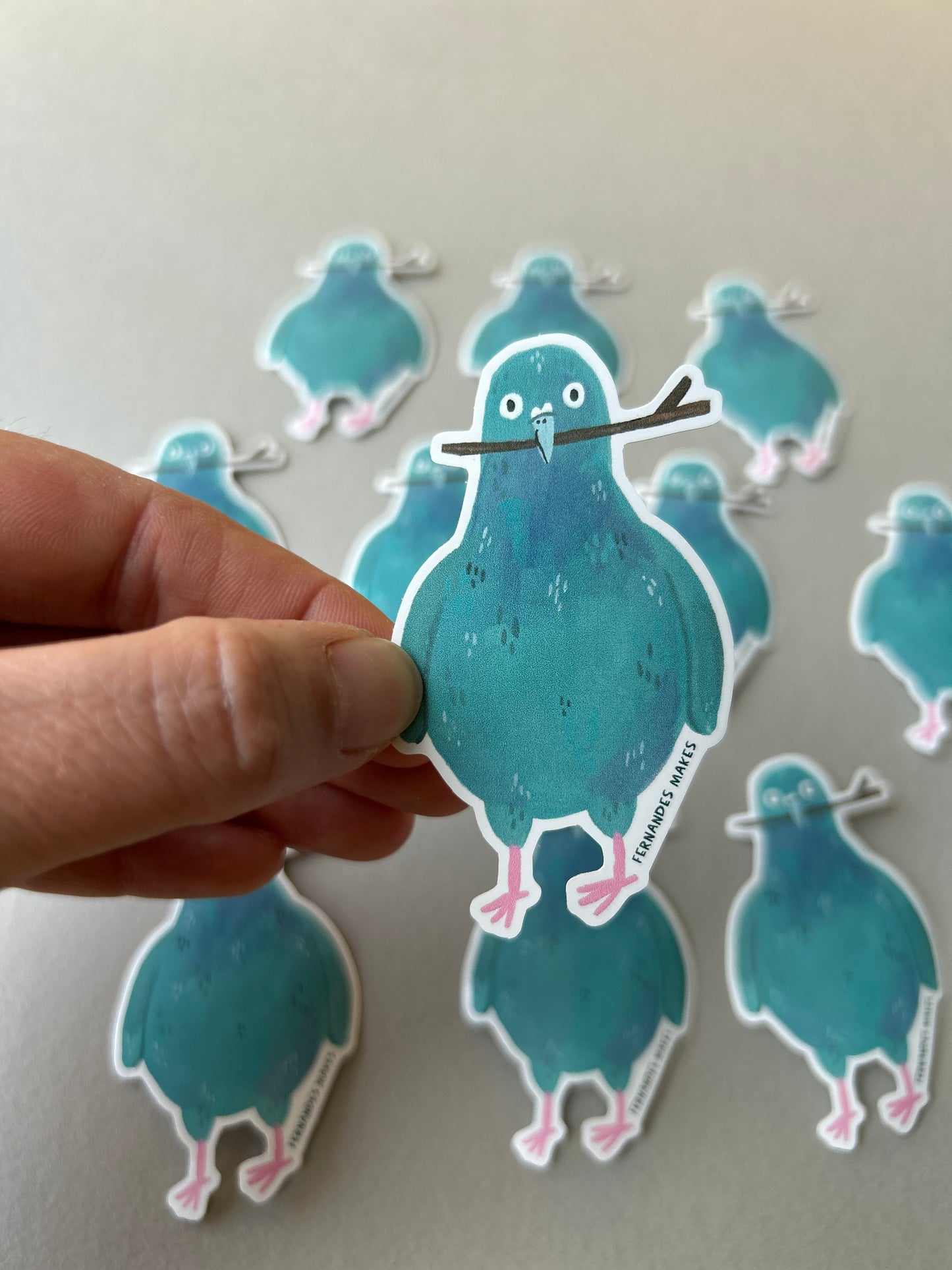 Pigeon Vinyl Stickers (Vol. 2 / 12 New Pigeons)