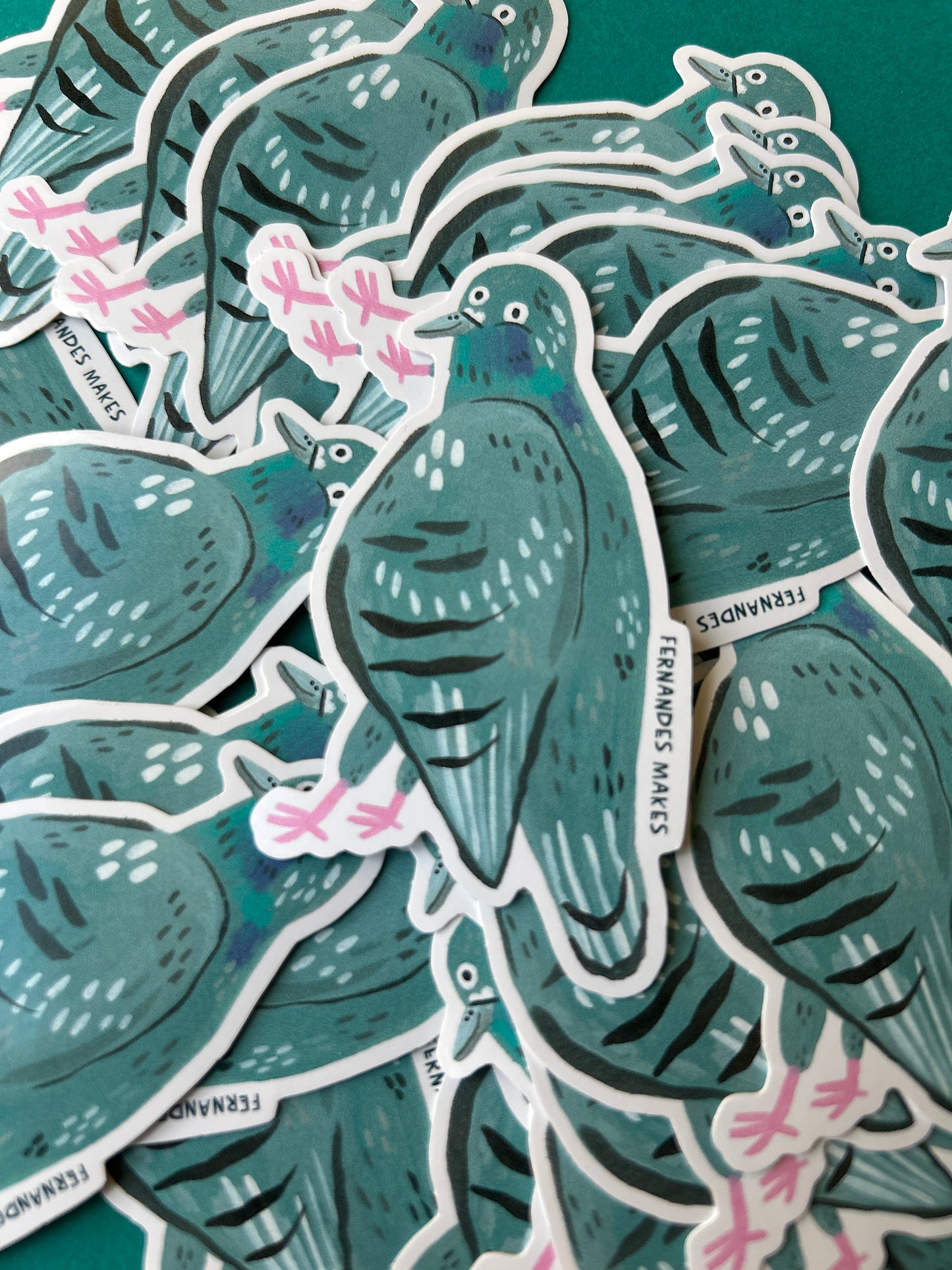 Pigeon Vinyl Stickers (Vol. 2 / 12 New Pigeons)
