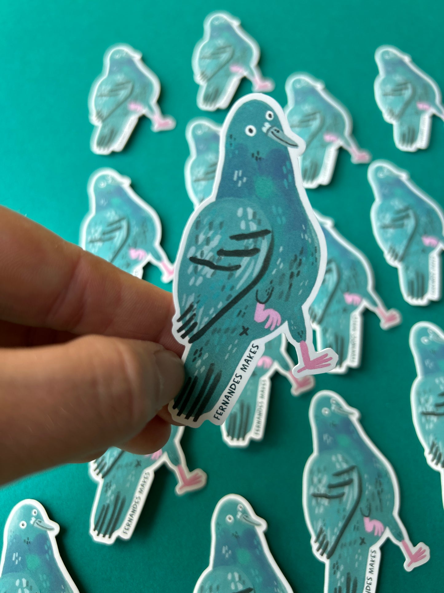 Pigeon Vinyl Stickers (Vol. 2 / 12 New Pigeons)