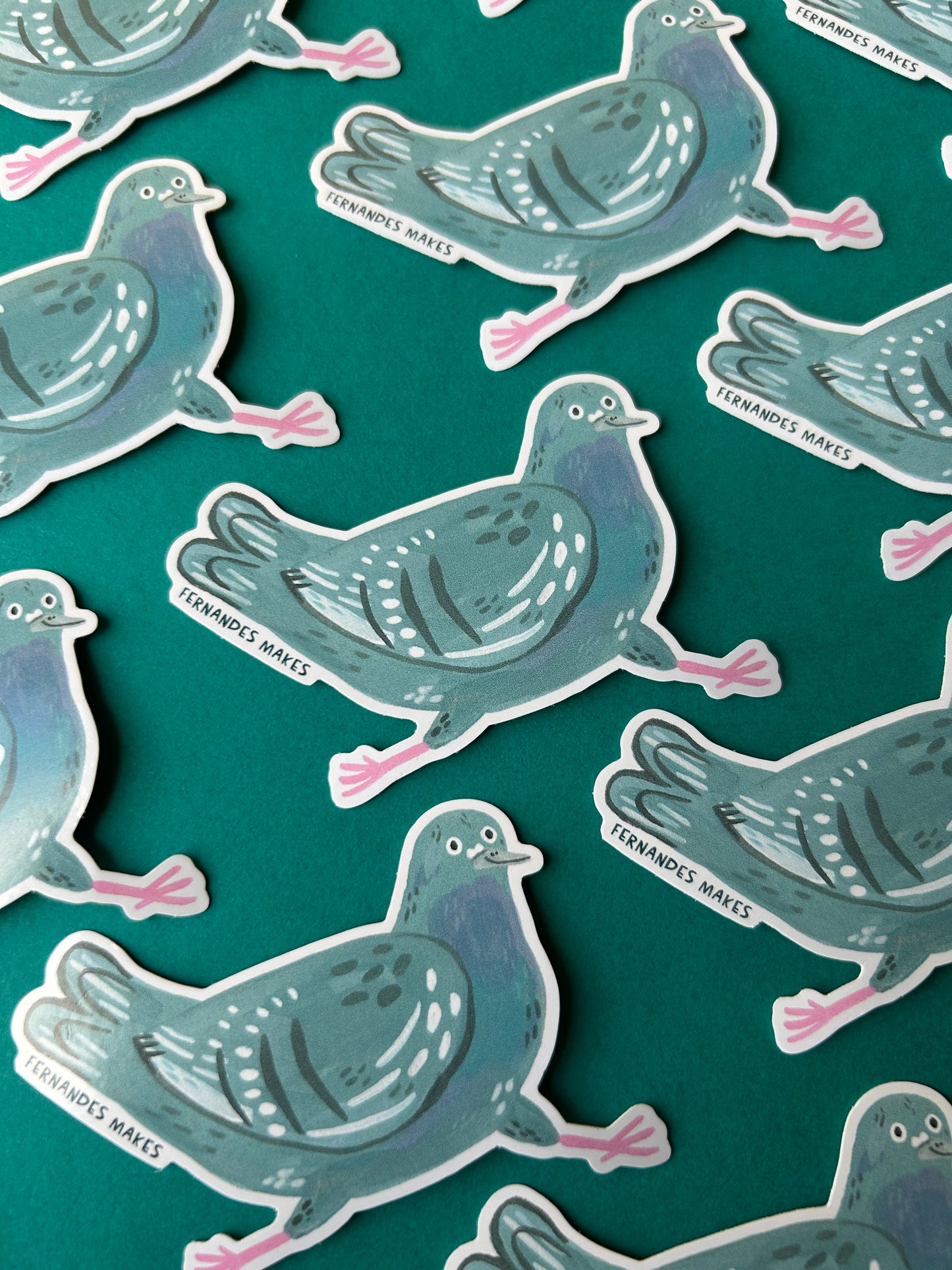 Pigeon Vinyl Stickers (Vol. 2 / 12 New Pigeons)