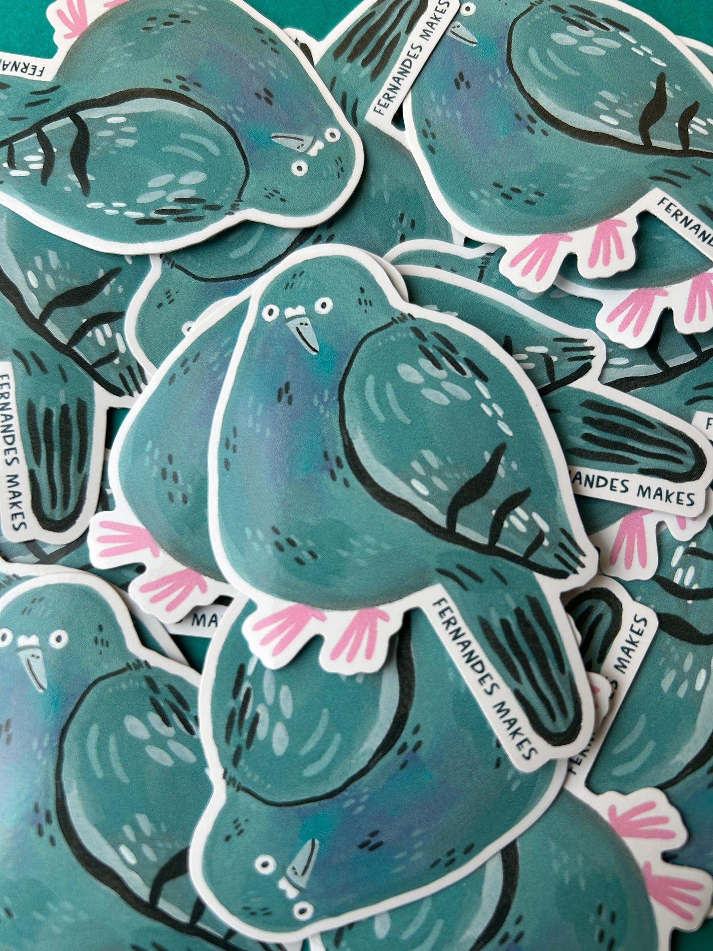 Pigeon Vinyl Stickers (Vol. 2 / 12 New Pigeons)