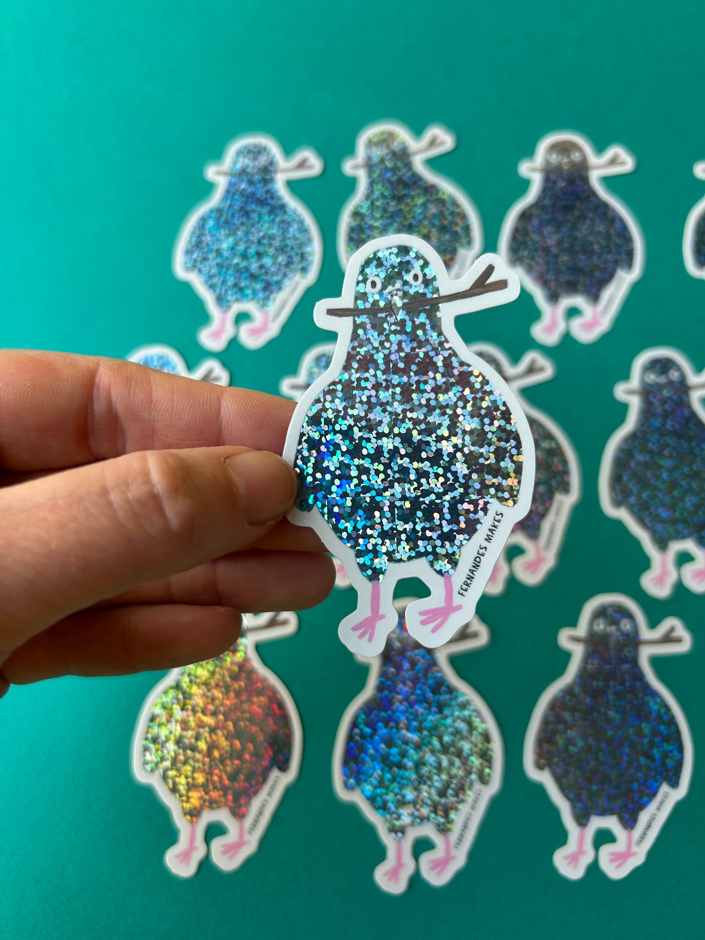 Pigeon Vinyl Stickers (Vol. 2 / 12 New Pigeons)