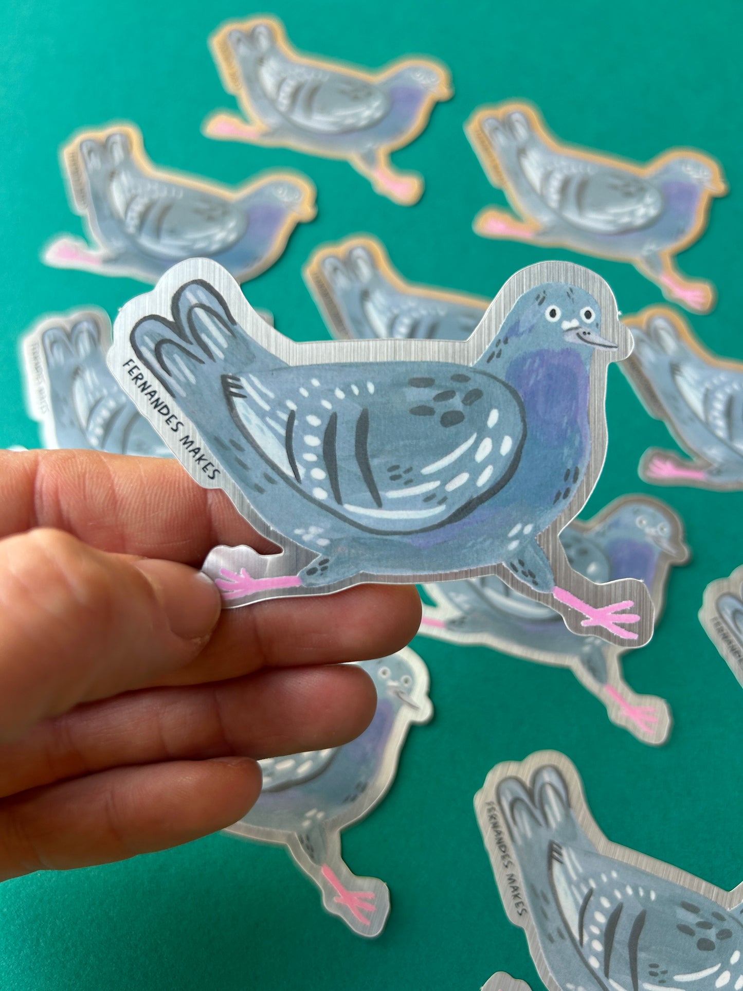 Pigeon Vinyl Stickers (Vol. 2 / 12 New Pigeons)