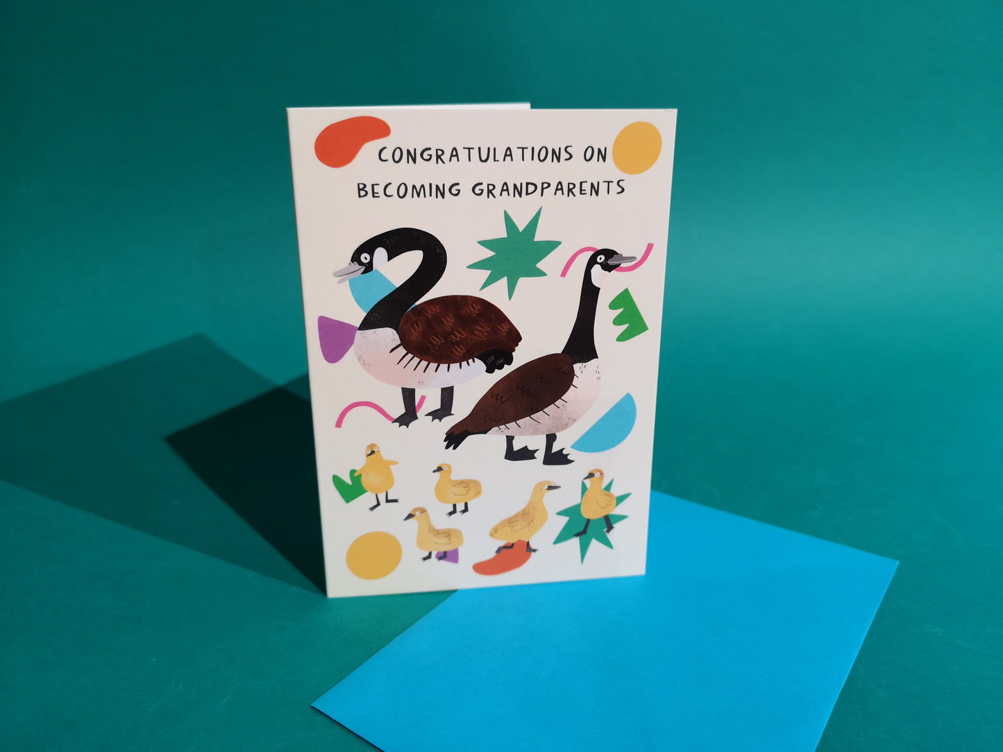 Congratulations on Becoming Grandparents Greeting Card