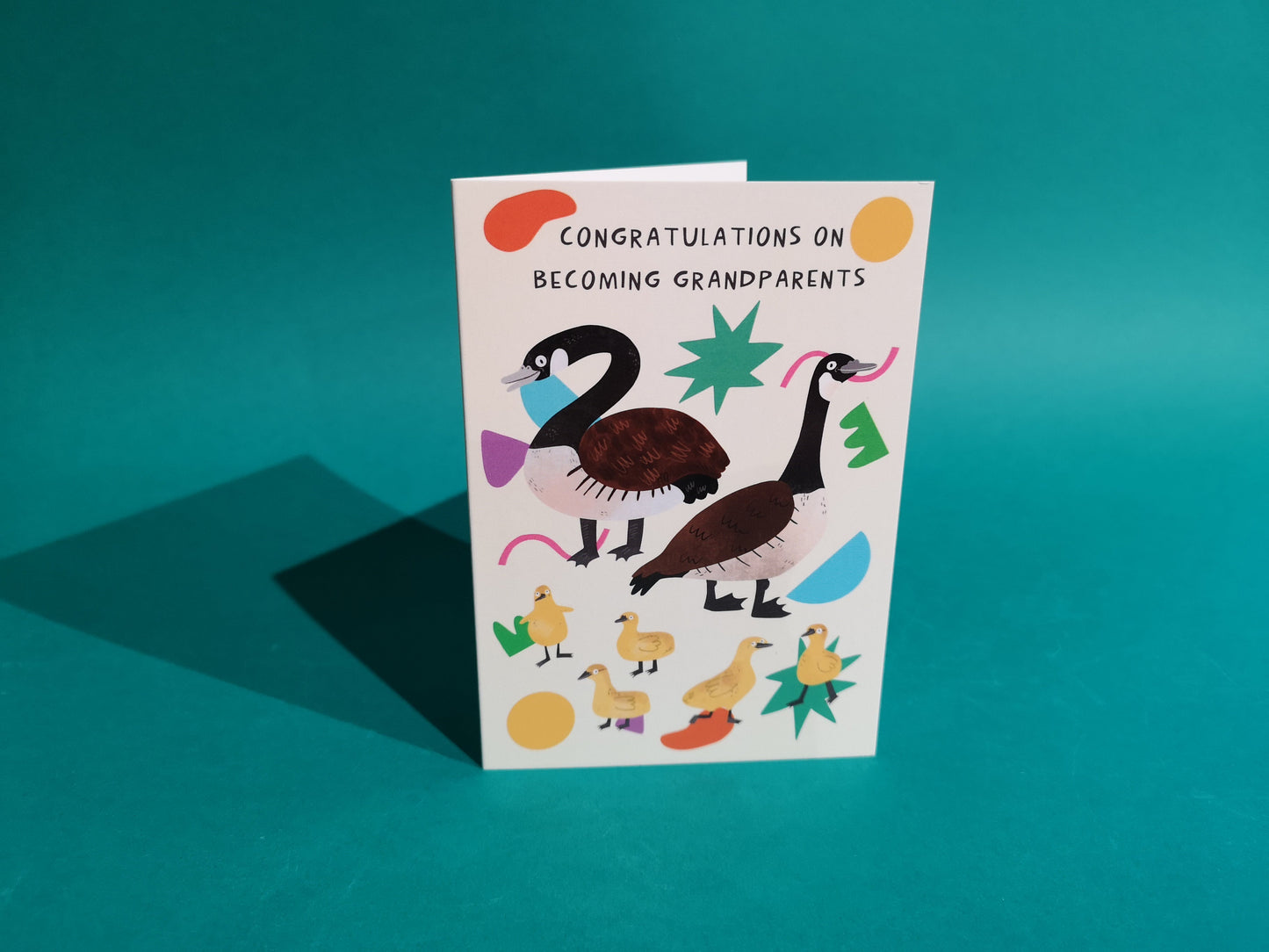 Congratulations on Becoming Grandparents Greeting Card