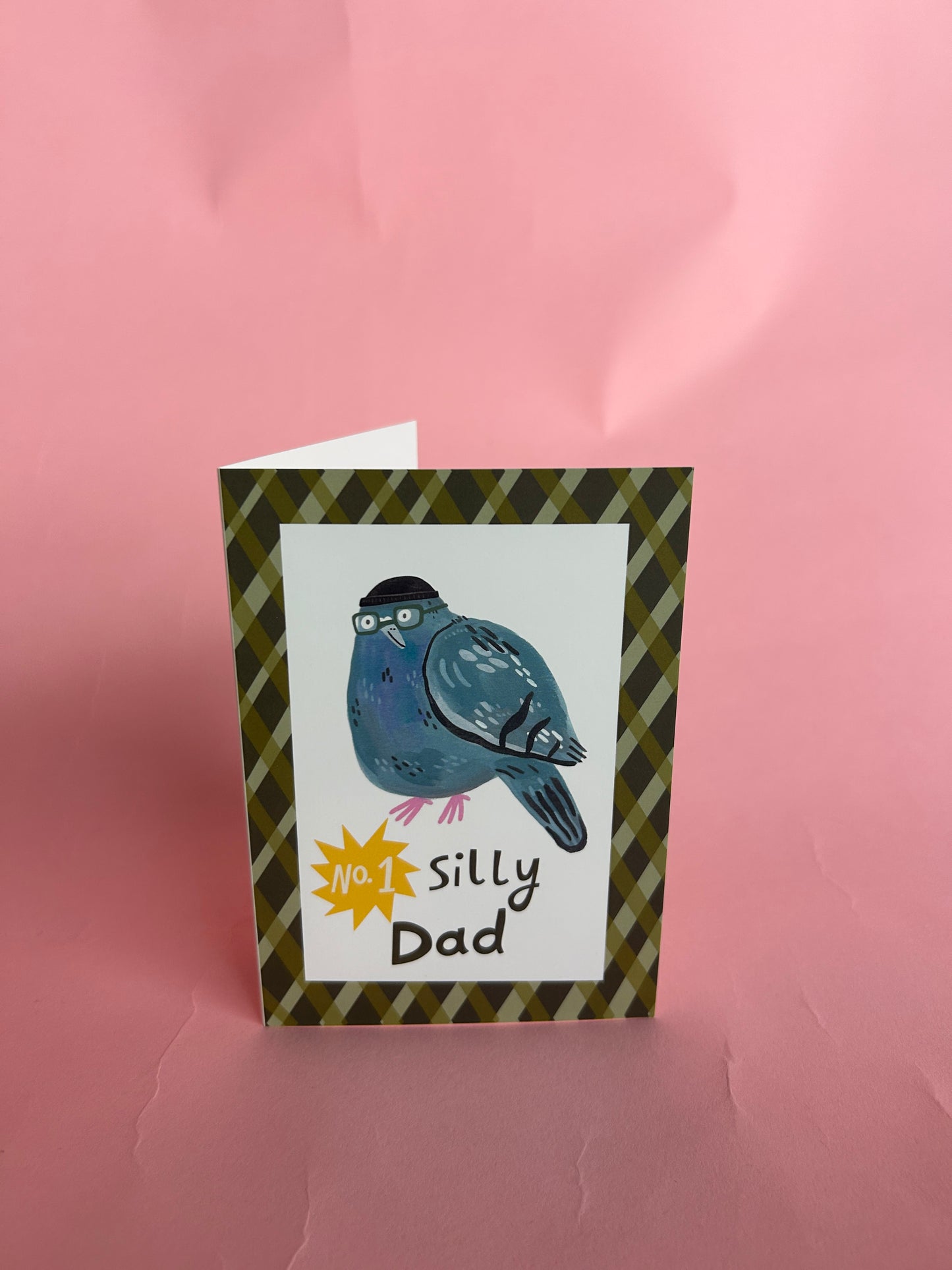 Silly Dad / Pigeon Greeting Card